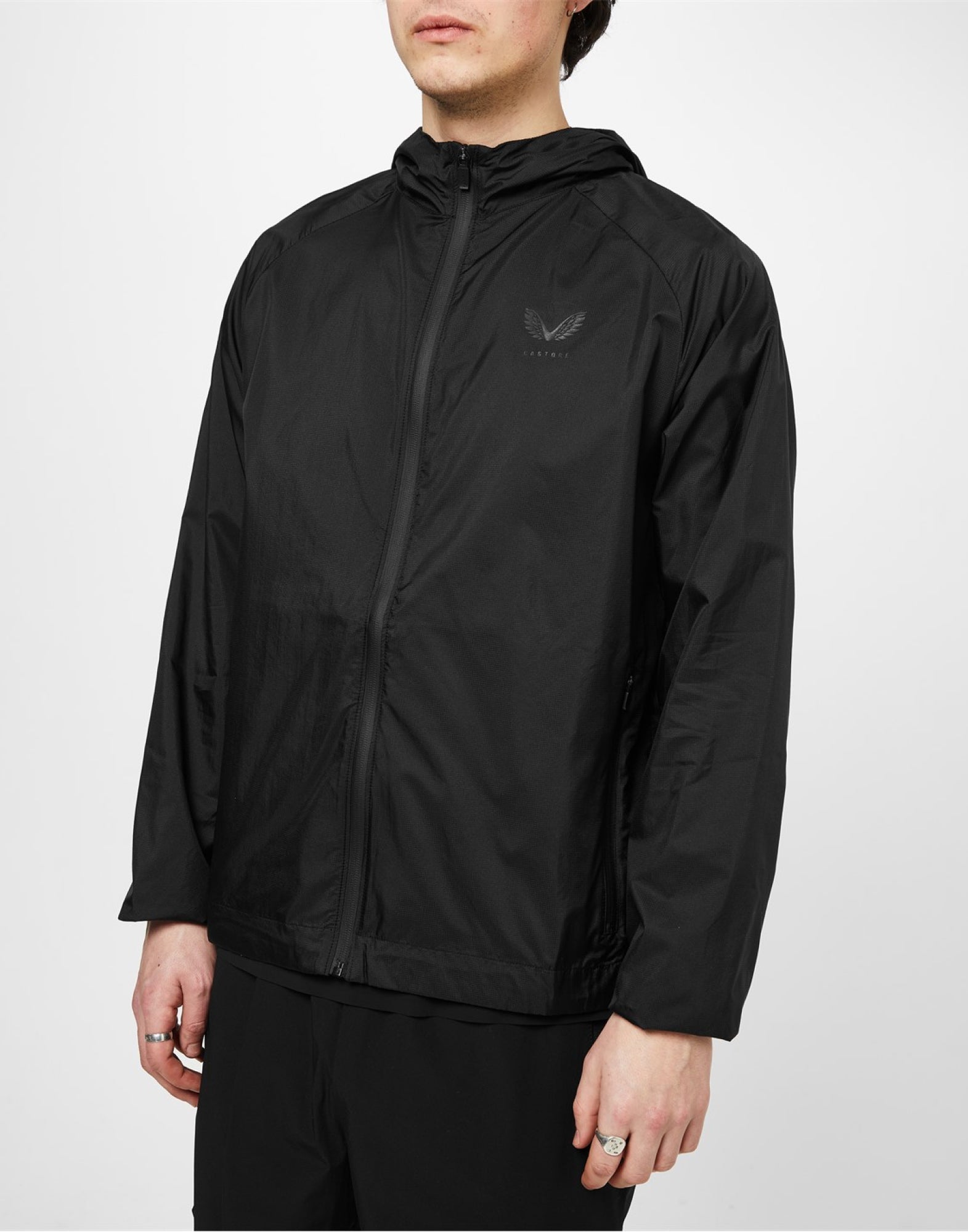 Castore Flyweight Jacket — Black, view 3