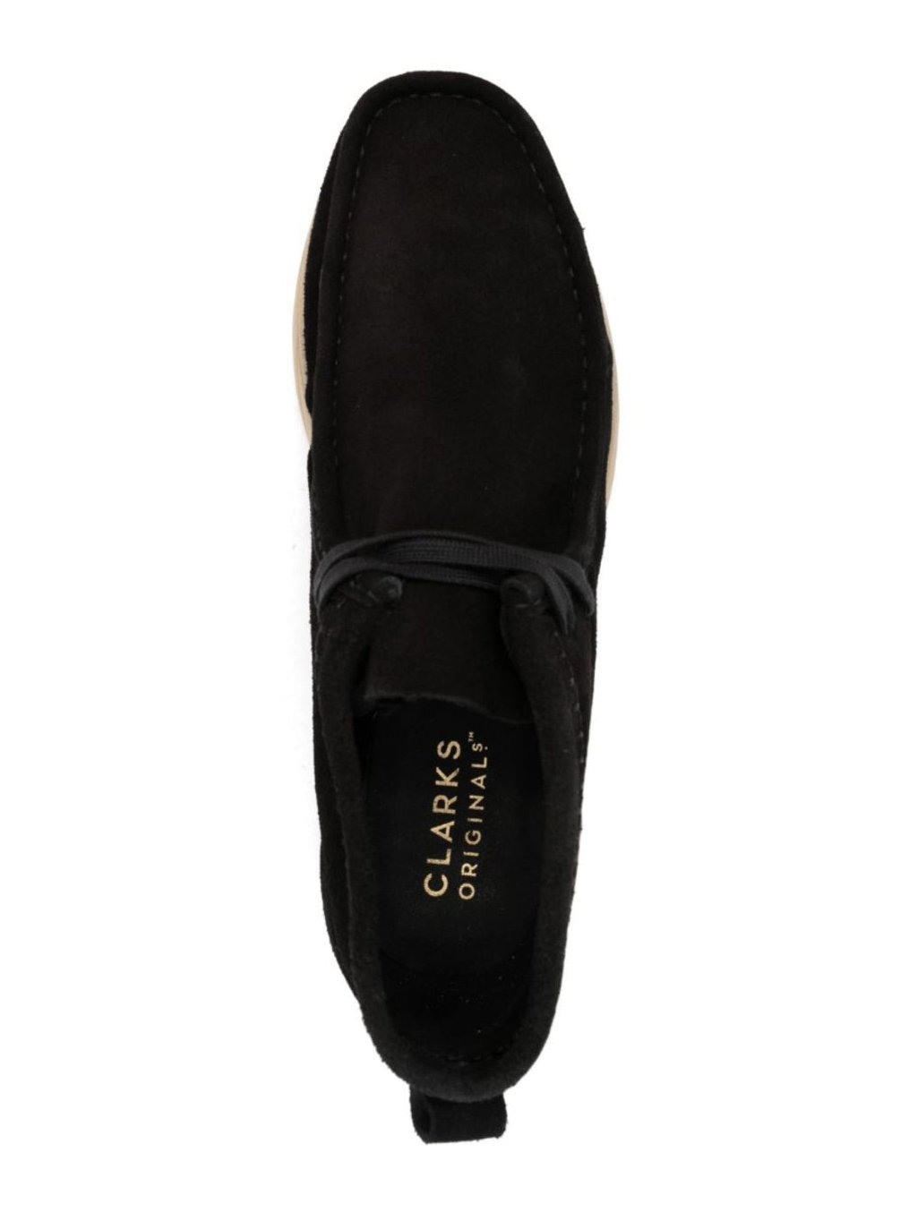 Clarks Wallabee Eden Desert Boot — Black, view 3