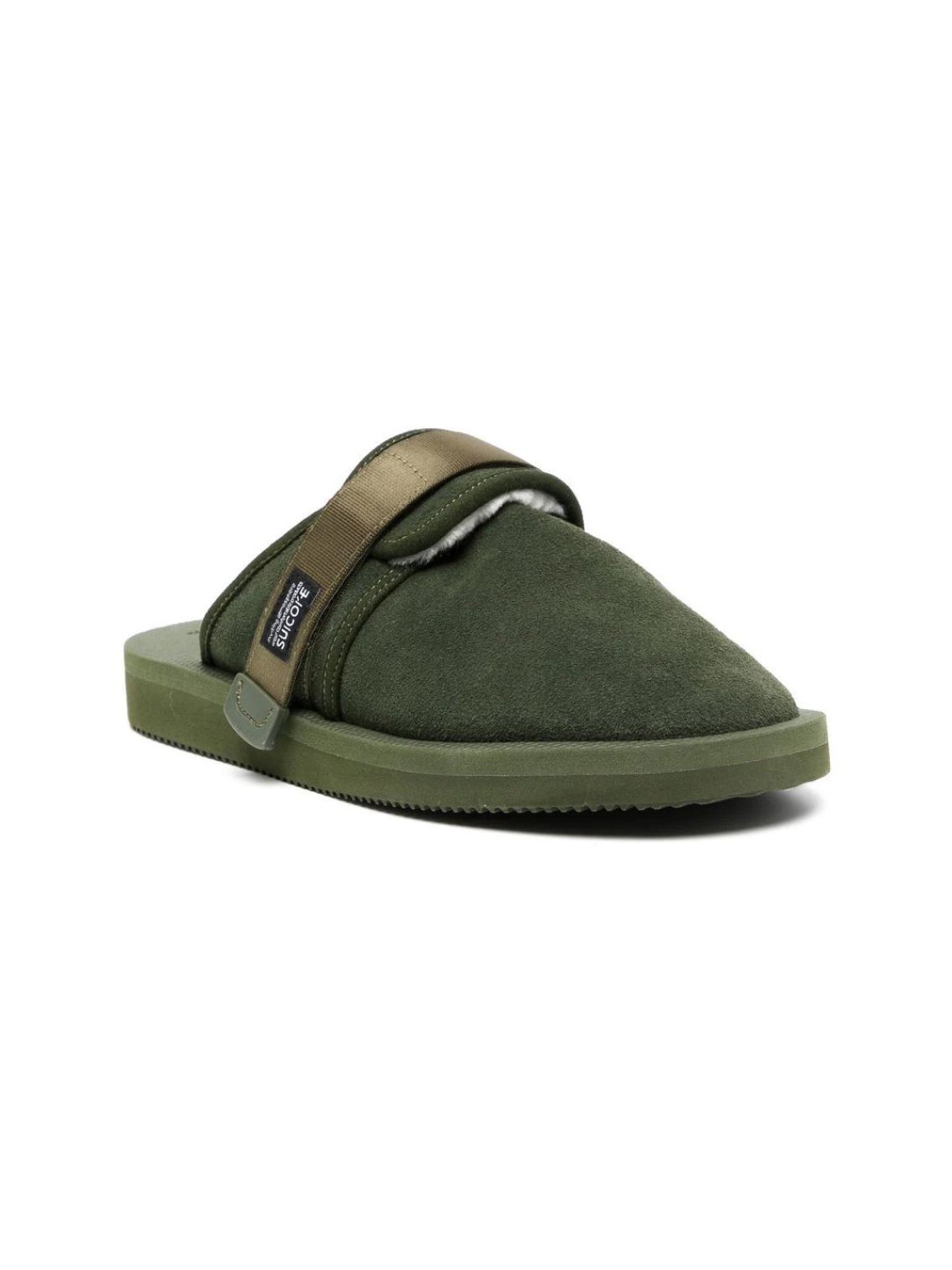 Suicoke Zavo-Mab Mules — Green by Suicoke