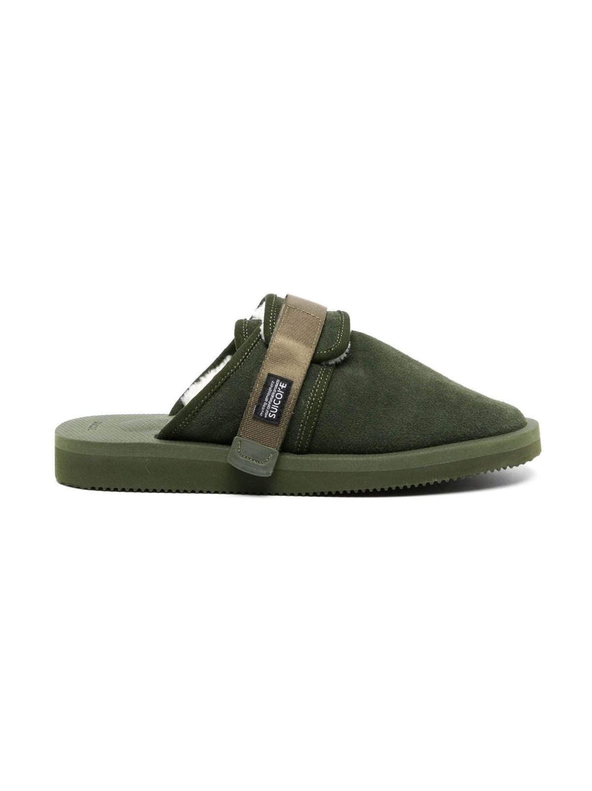 Suicoke Zavo-Mab Mules — Green, view 5