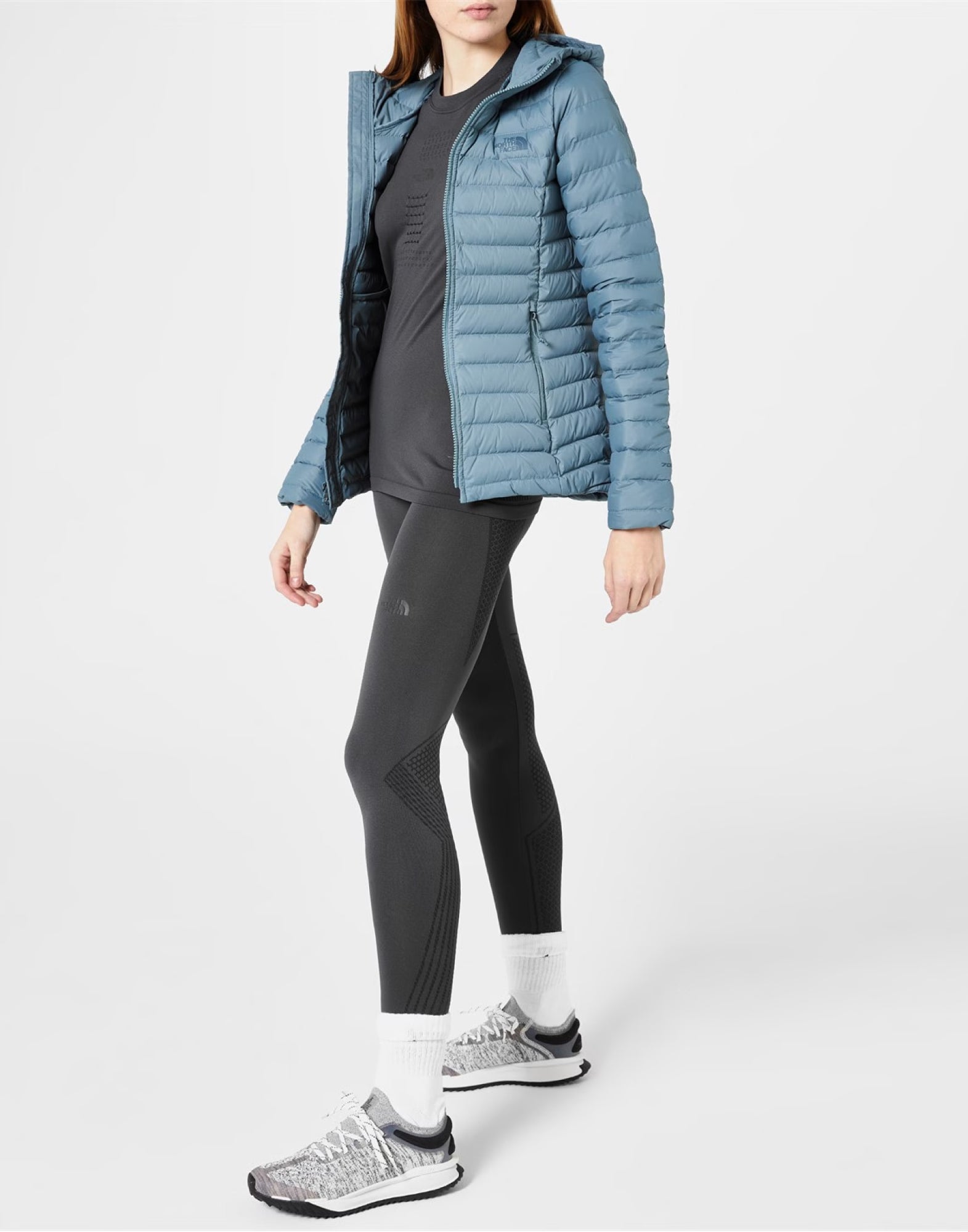 The North Face Vectiv Escape Sneakers — White, view 4