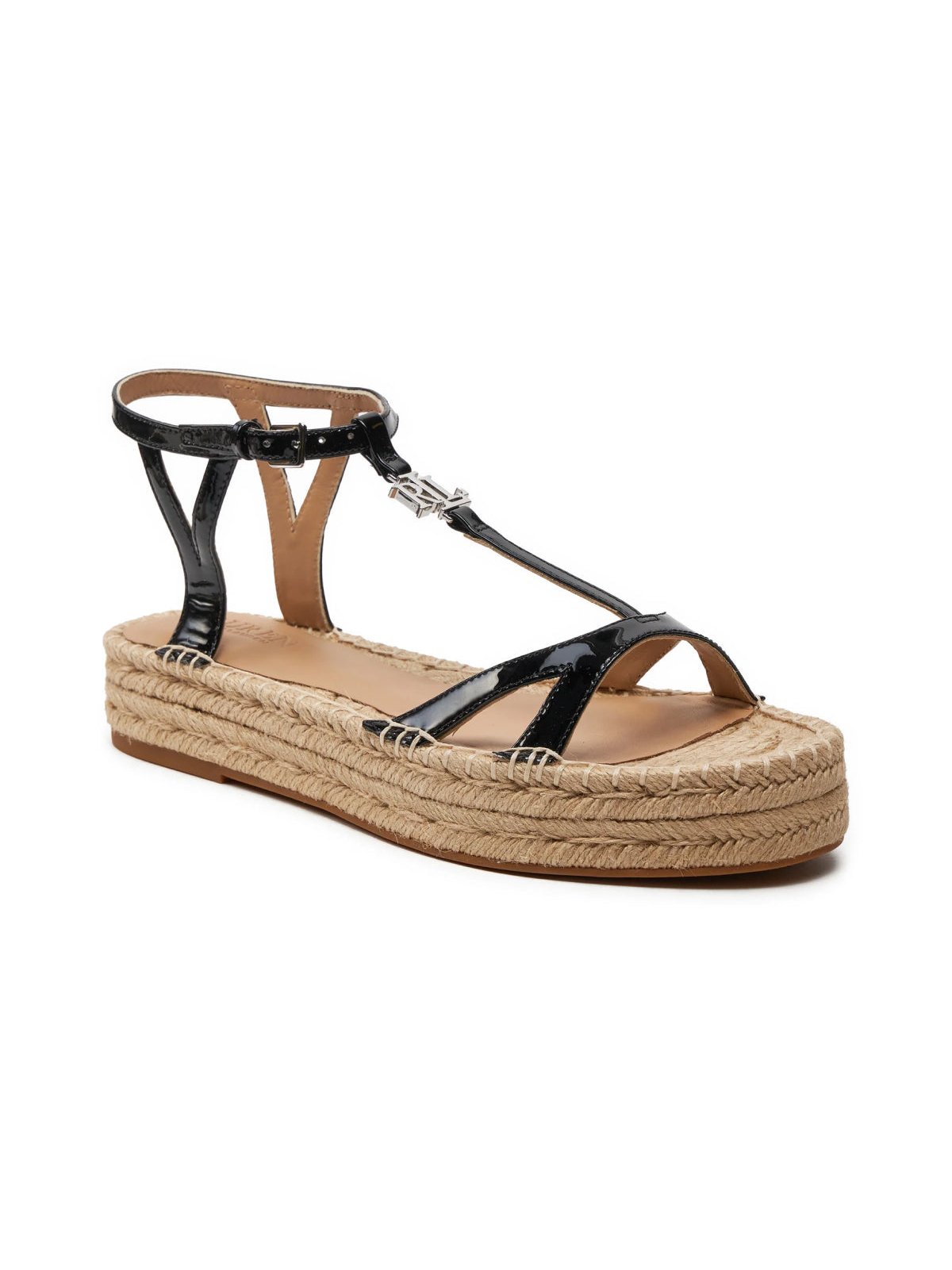 Ralph Lauren Payton Espadrille Sandals — Black by Lauren Ralph Lauren