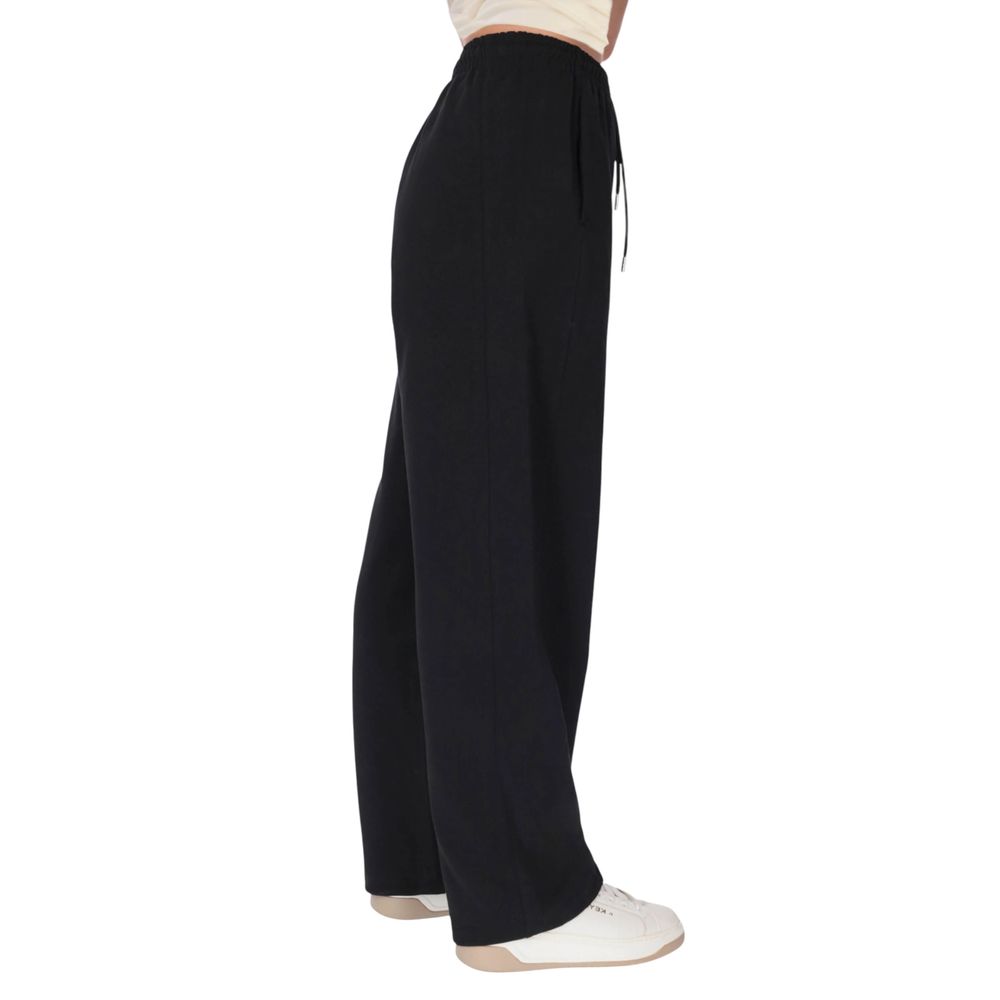 County Of Milan Cotton Joggers — Black, view 3