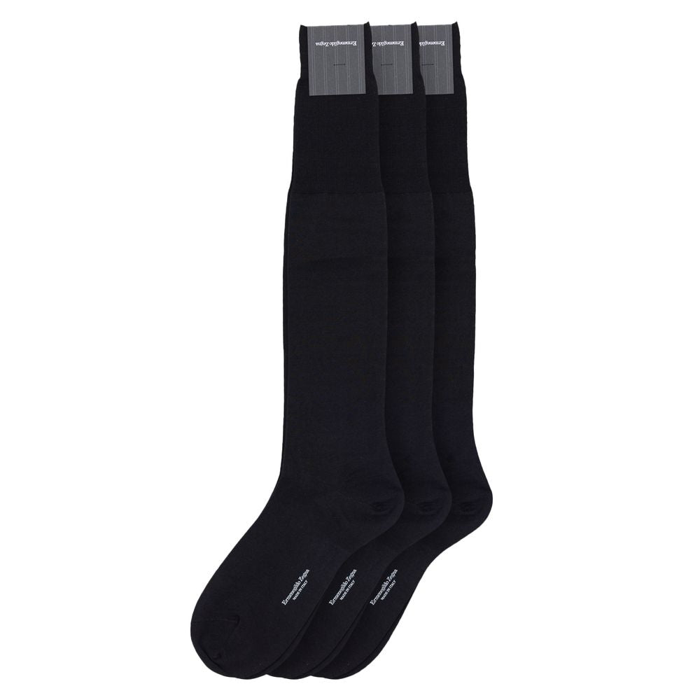 Black Wool Socks Clothing by Zegna