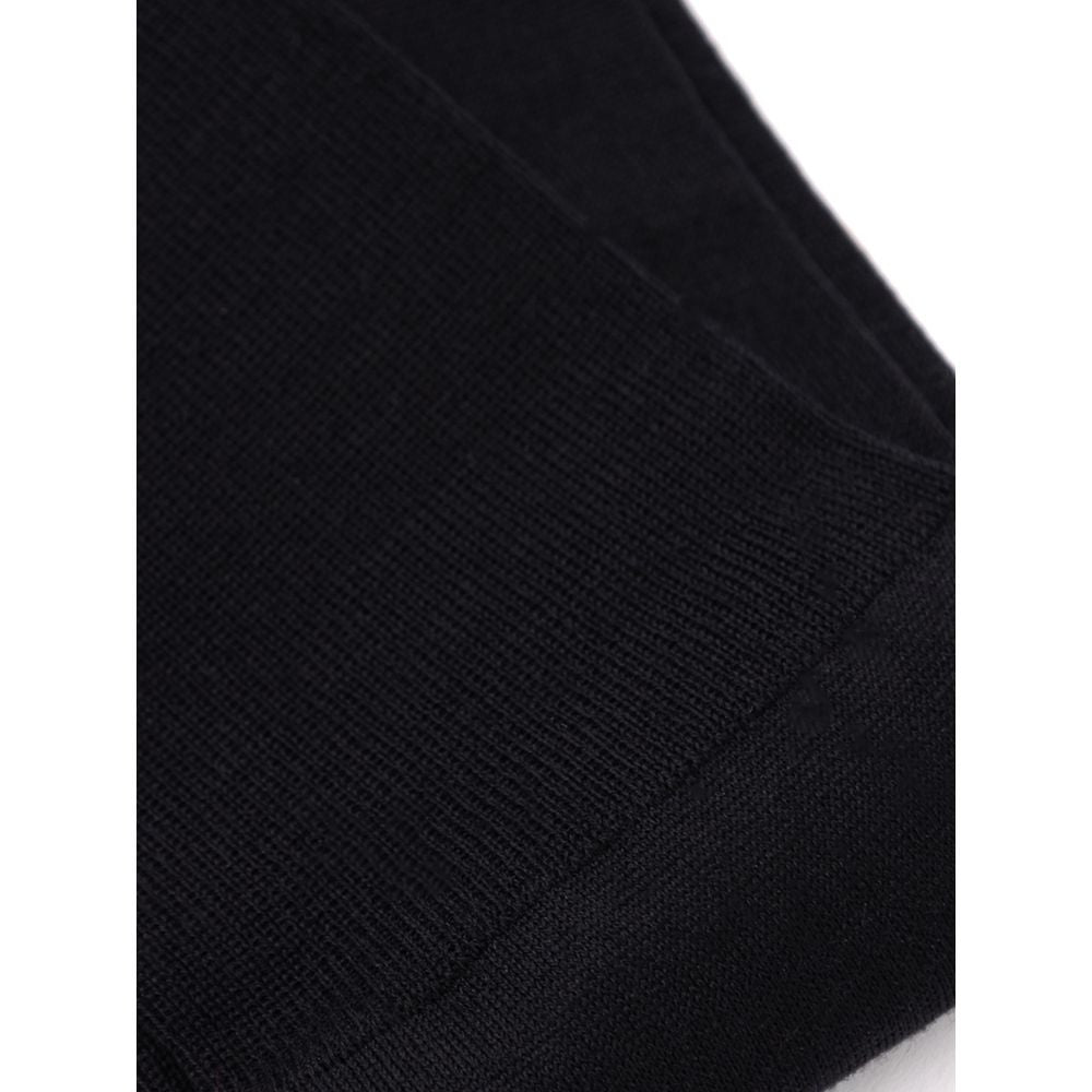 Black Wool Socks Clothing, view 3