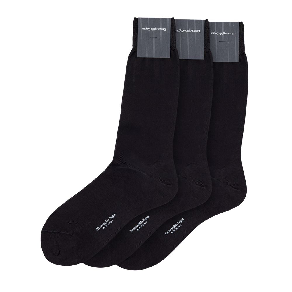 Gray Cotton Socks Clothing by Zegna