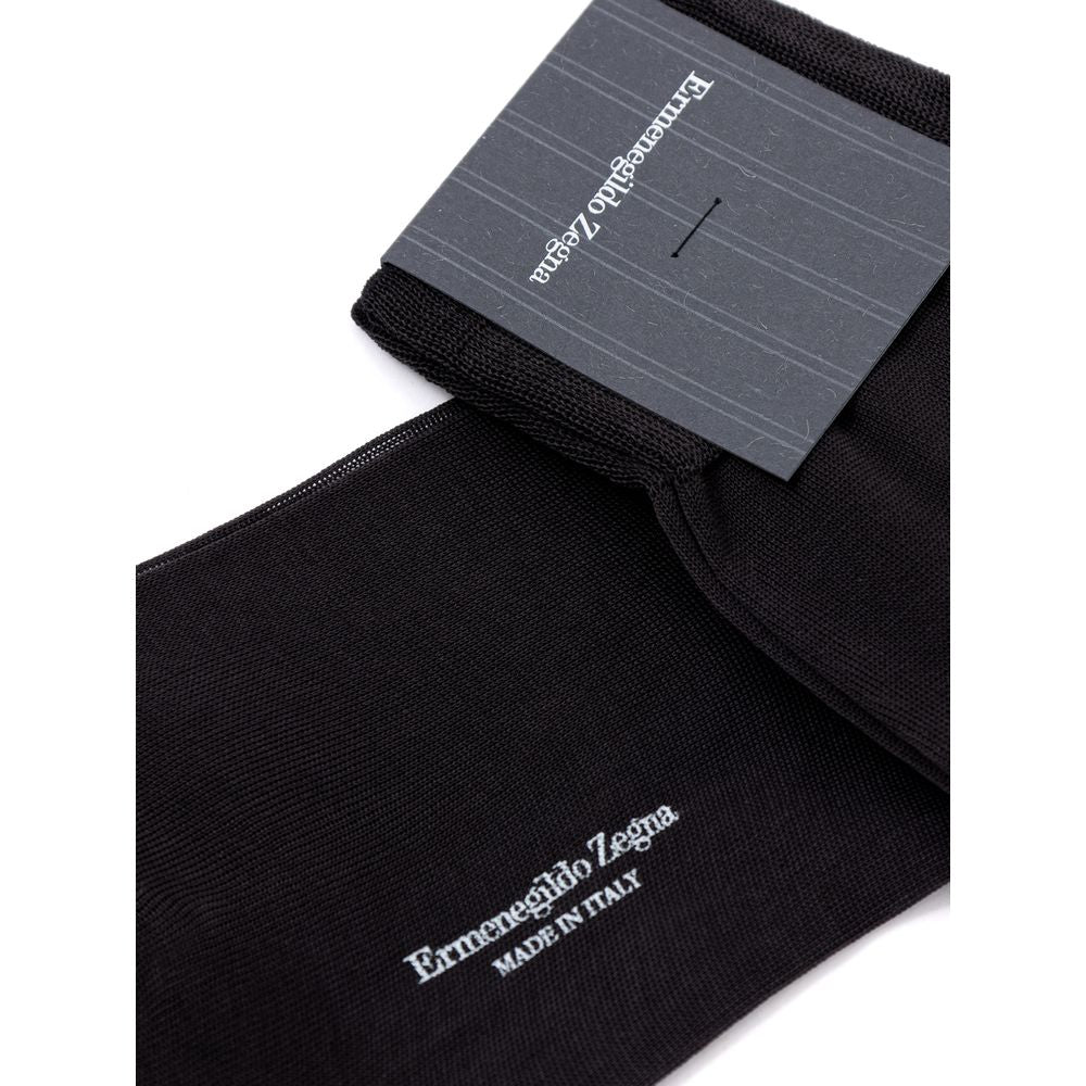 Gray Cotton Socks Clothing, view 3