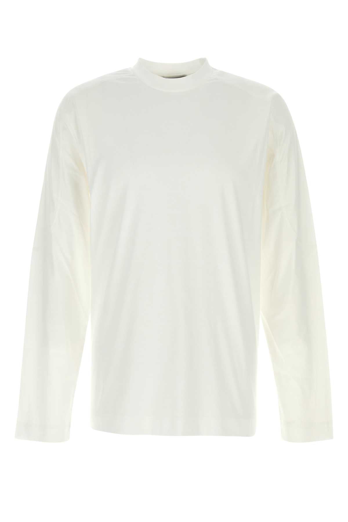 Herno Laminar Cotton T-Shirt — White by Herno Laminar