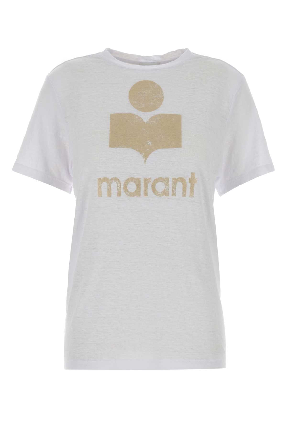 Isabel Marant Etoile Zewel T-Shirt — White by Isabel Marant Etoile