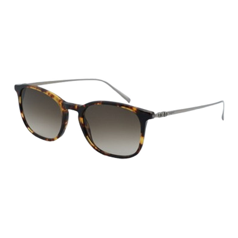 Ferragamo Tortoiseshell Rectangle Sunglasses — Brown by Ferragamo