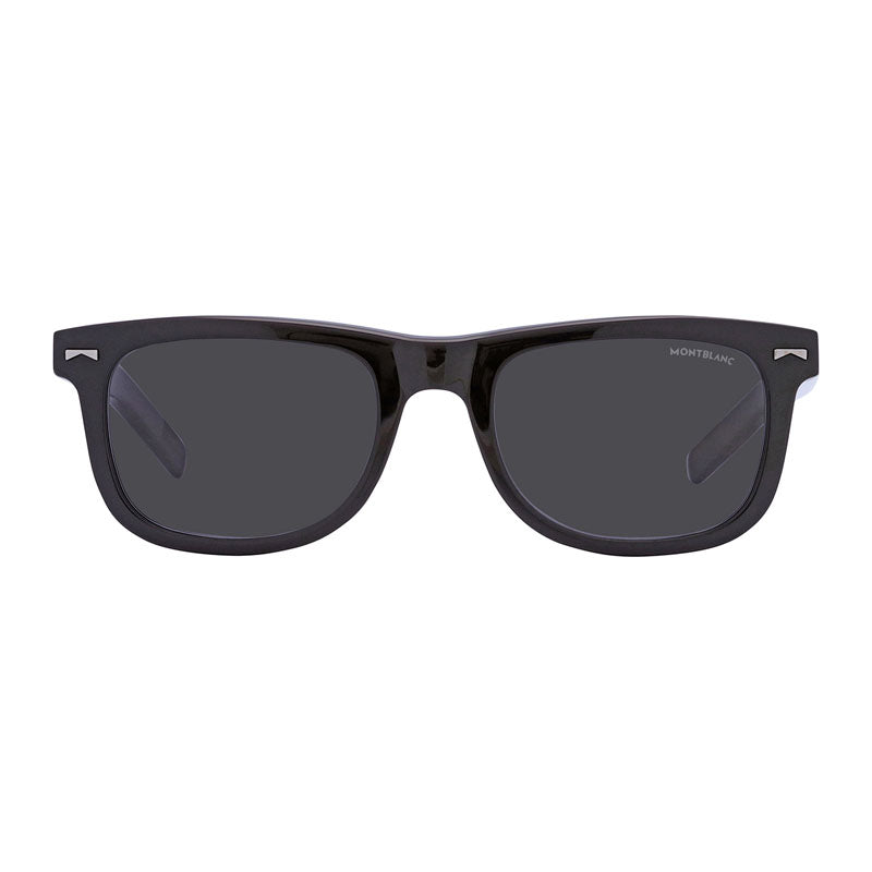 Montblanc Square Full Rim Sunglasses — Black by Montblanc