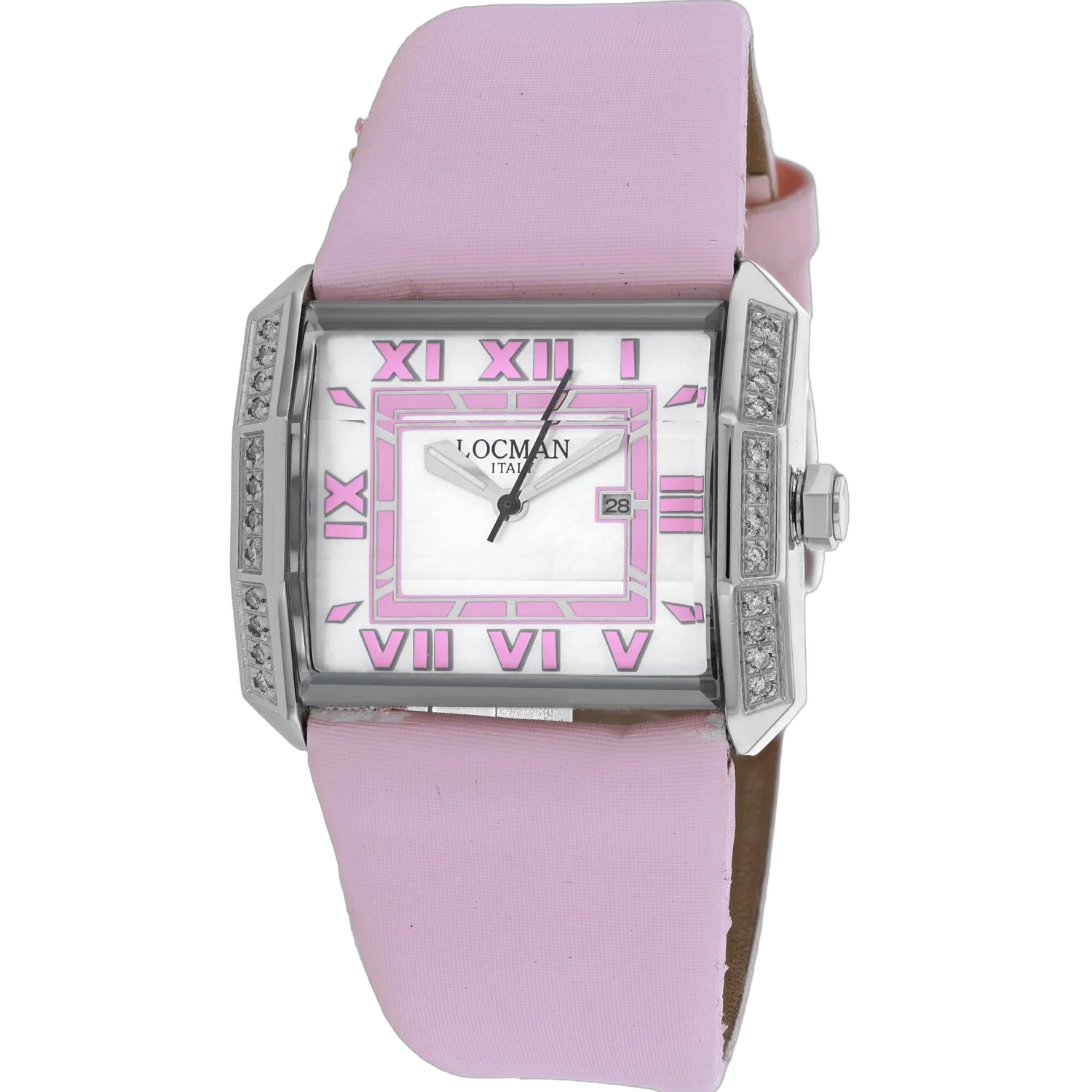Locman Diamond Classic Watch — Pink by Locman
