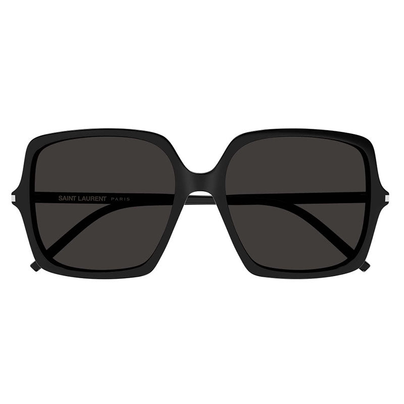 Saint Laurent SL591001 Square Full Rim Sunglasses — Black, view 2