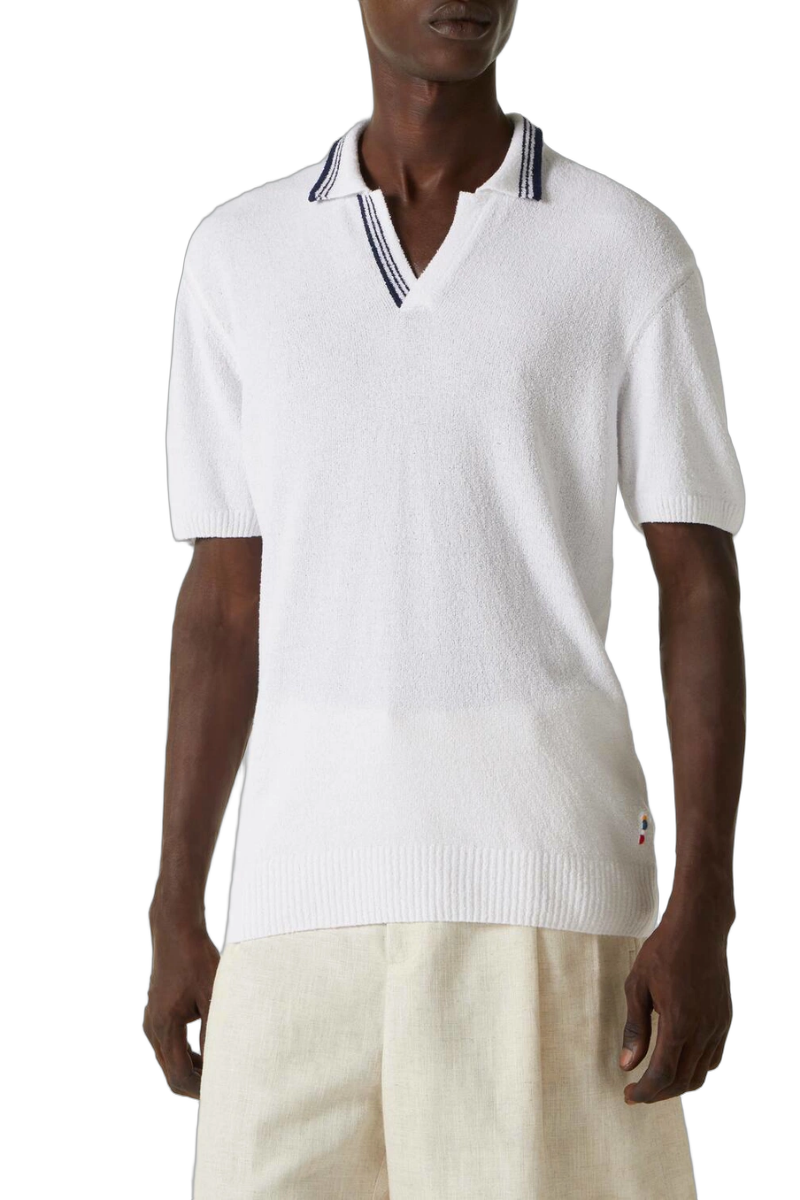 Orlebar Brown Horton Polo — White, view 2