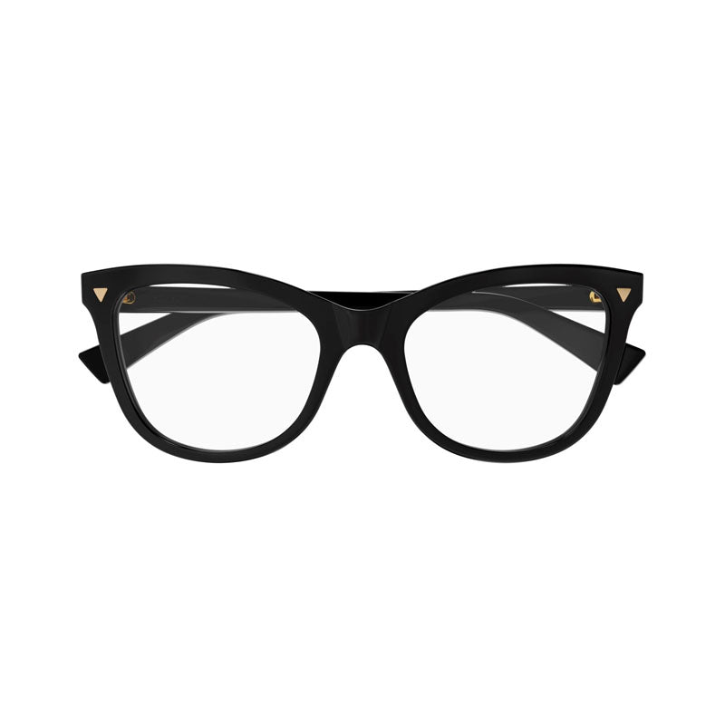 Bottega Veneta BV1226O006 Full Rim Acetate Eyeglasses — Black, view 2
