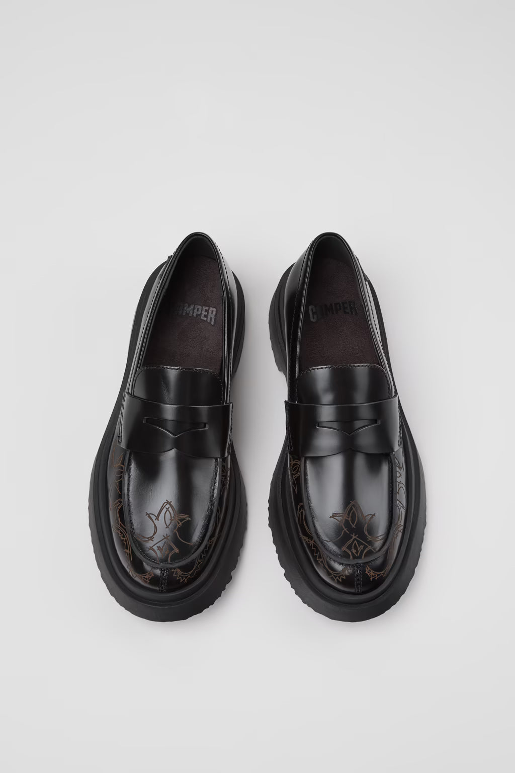 Camper Walden Sneaker — Black, view 7