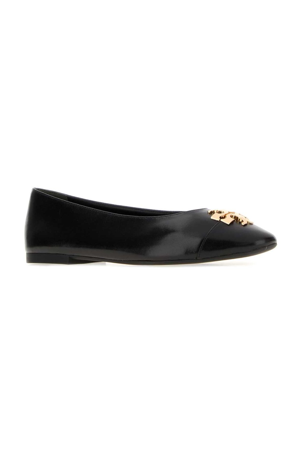 Tory Burch Charlie Ballet Flat — Black, view 2