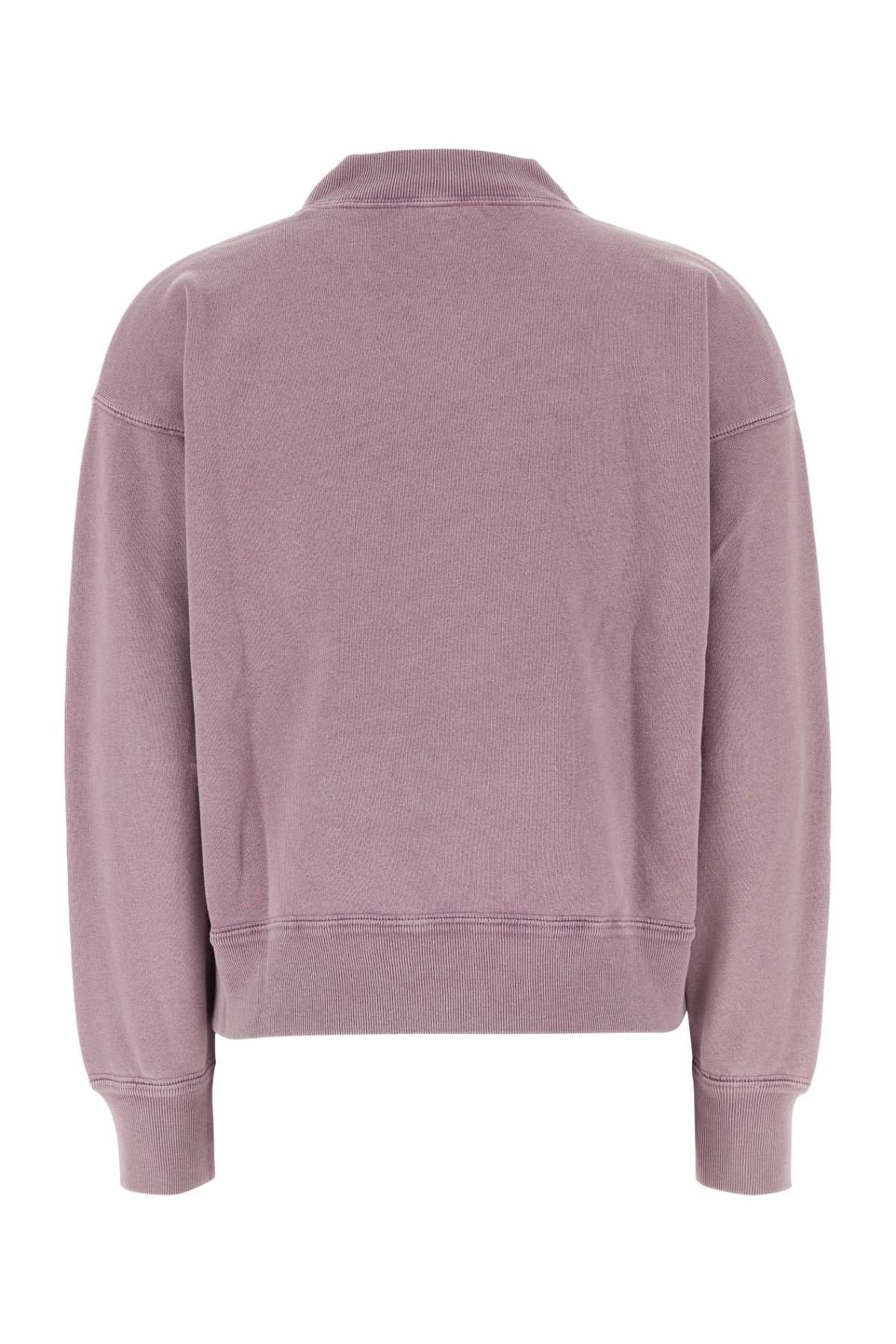 Isabel Marant Etoile Moby Sweatshirt — Purple, view 2