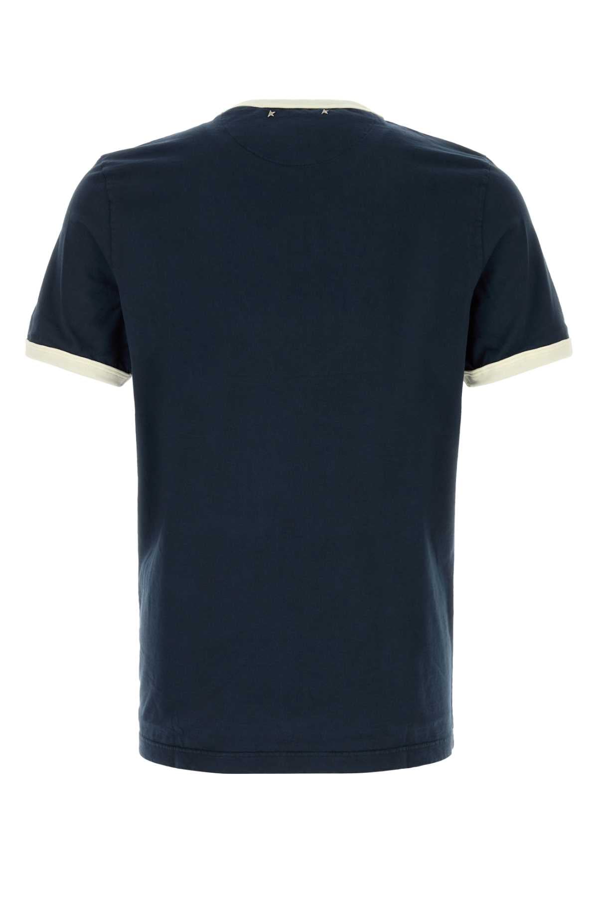 Golden Goose Deluxe Brand Garment T-Shirt — Navy, view 2