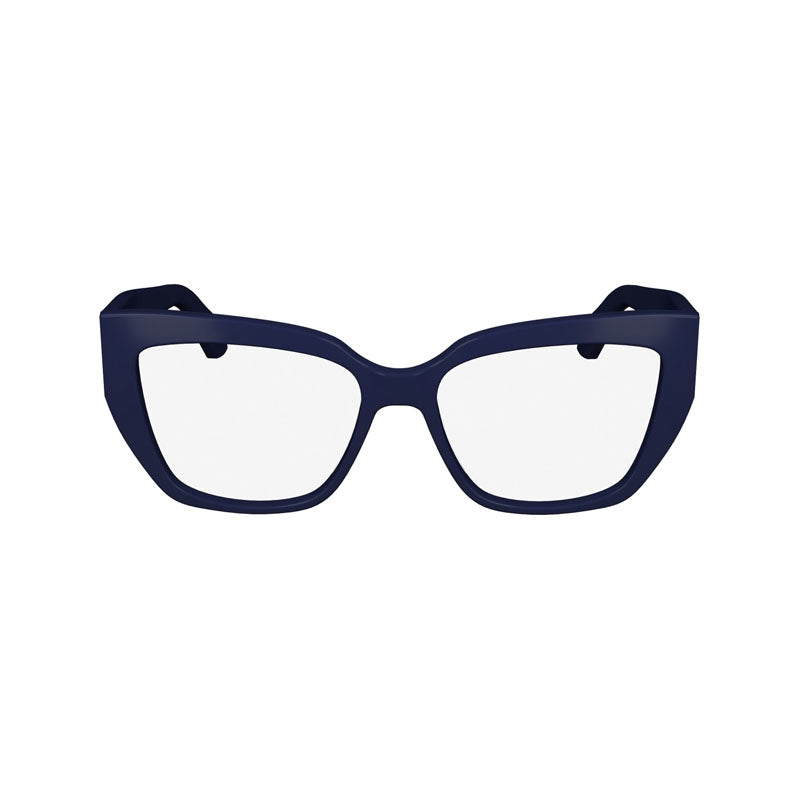 Ferragamo SF2972414 Square Full Rim Eyeglasses — Navy, view 2