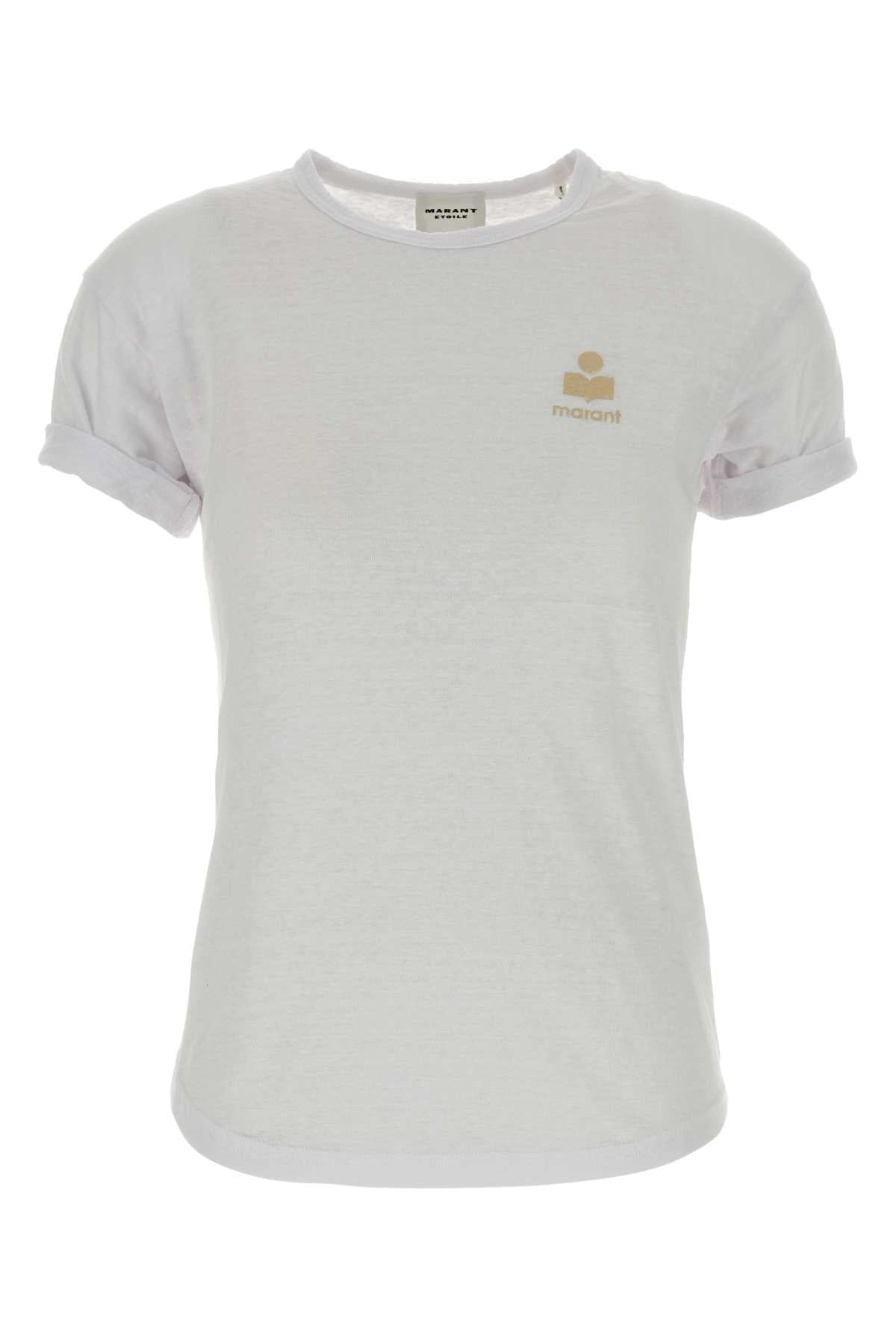 Isabel Marant Etoile Koldia T-Shirt — White by Isabel Marant Etoile