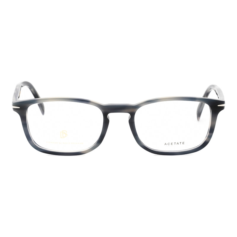 David Beckham DB102702W800 Rectangle Full Rim Eyeglasses — Gray by David Beckham