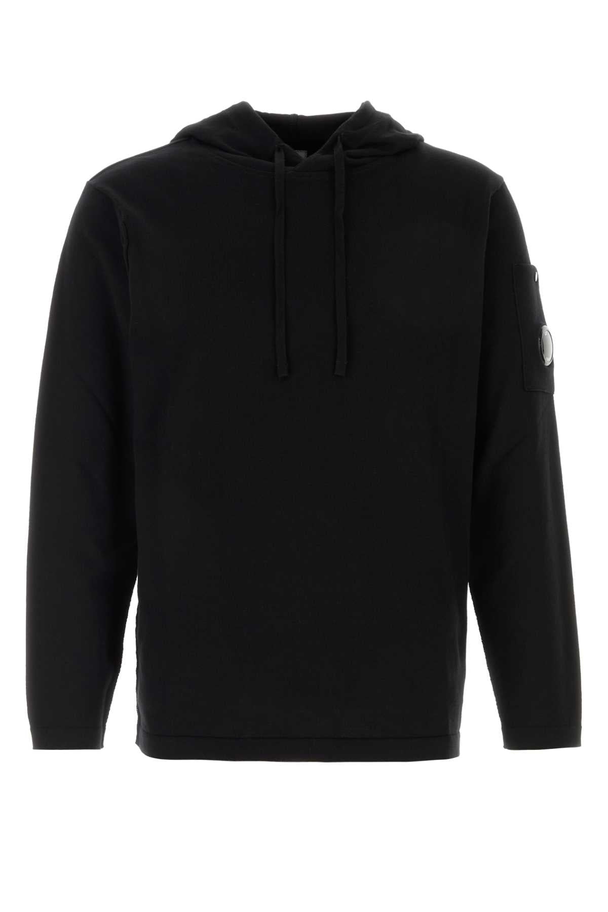 C.P. Company Sea Island Sweatshirt — Black by C.p. Company