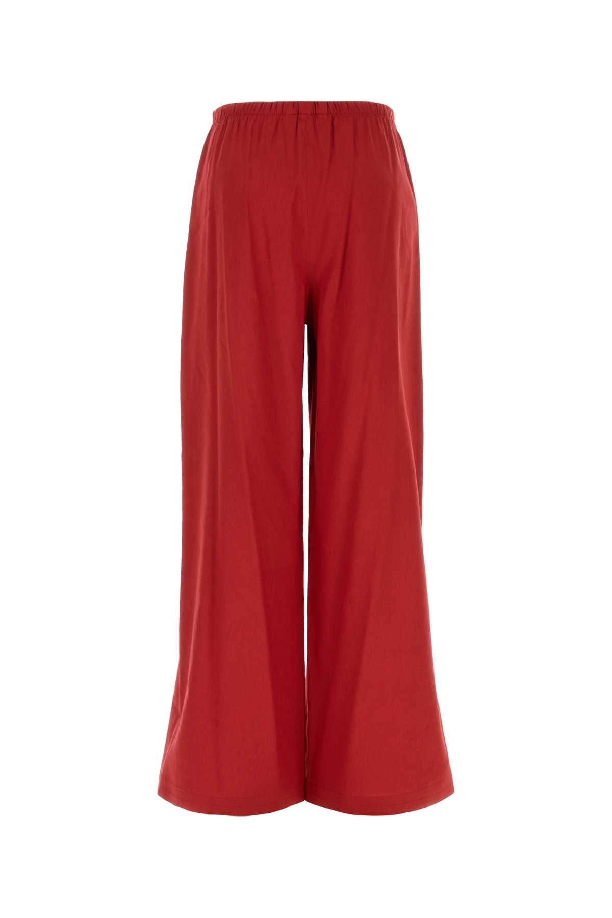 Max Mara Destino Trousers — Red, view 2
