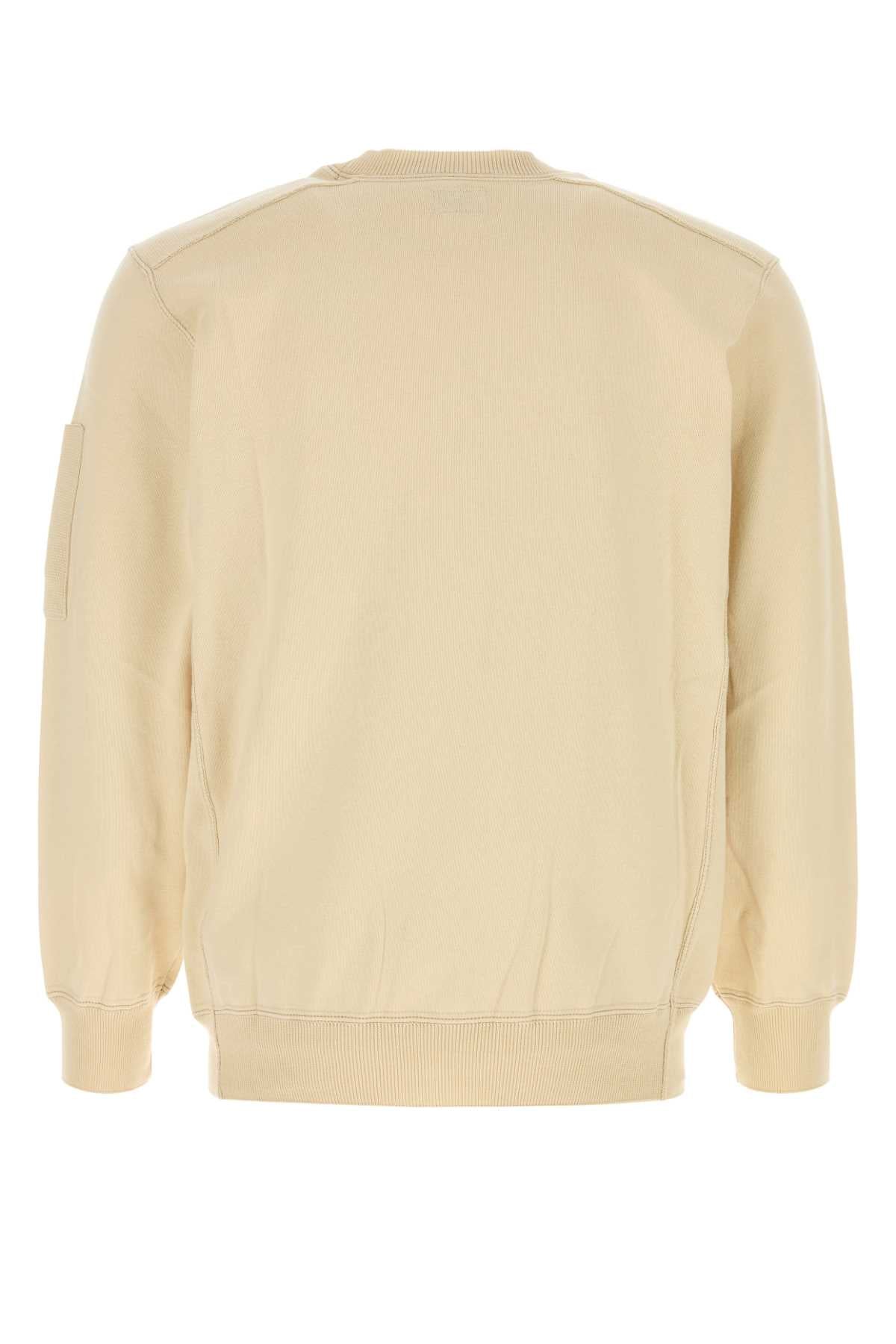 C.P. Company Sea Island Sweater — Beige, view 2