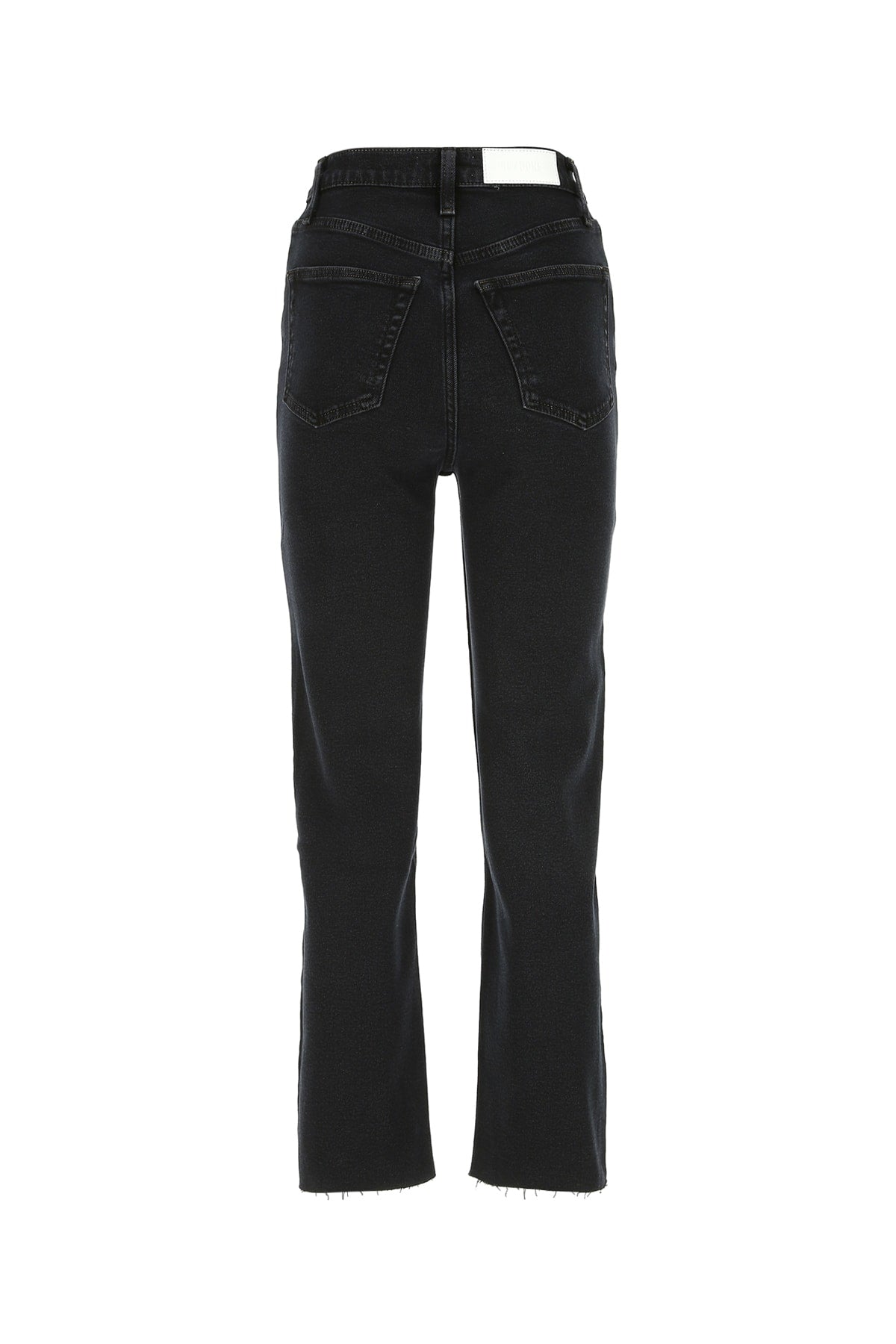 Re Done Jetblueblack Jeans — Black, view 2