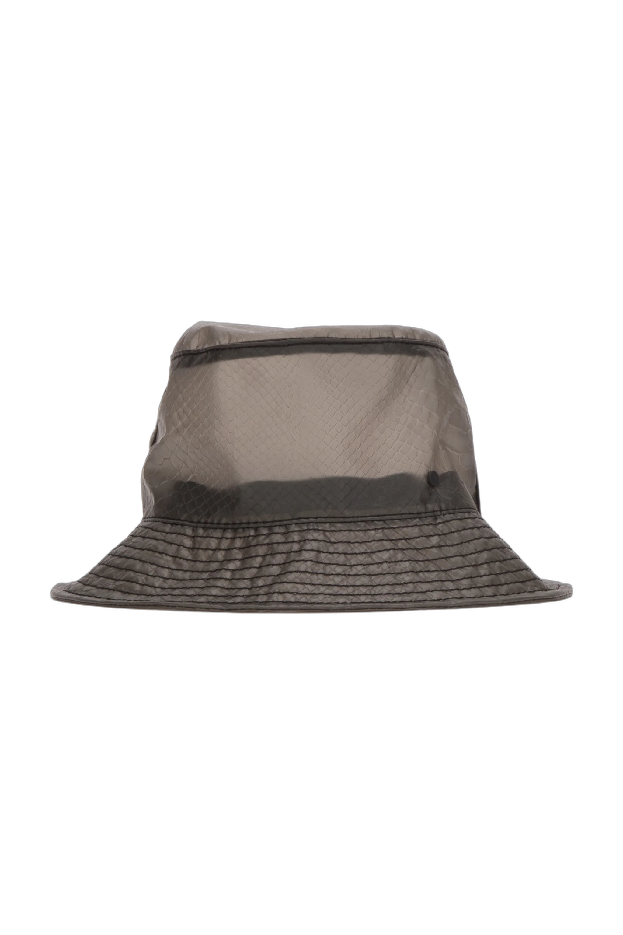 Maison Michel Paris 2072018001 Mesh-Panelled Bucket Hat — Gray by Maison Michel Paris