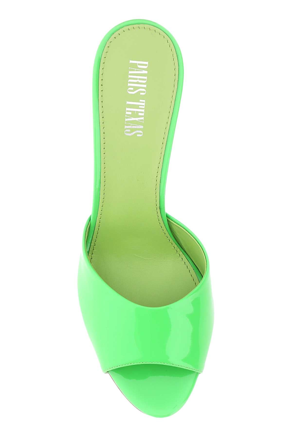 Paris Texas Kiwi Sandal — Green, view 3