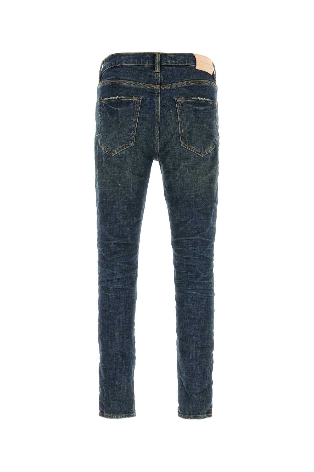 Purple Denim Dkindigo Jeans — Navy, view 2