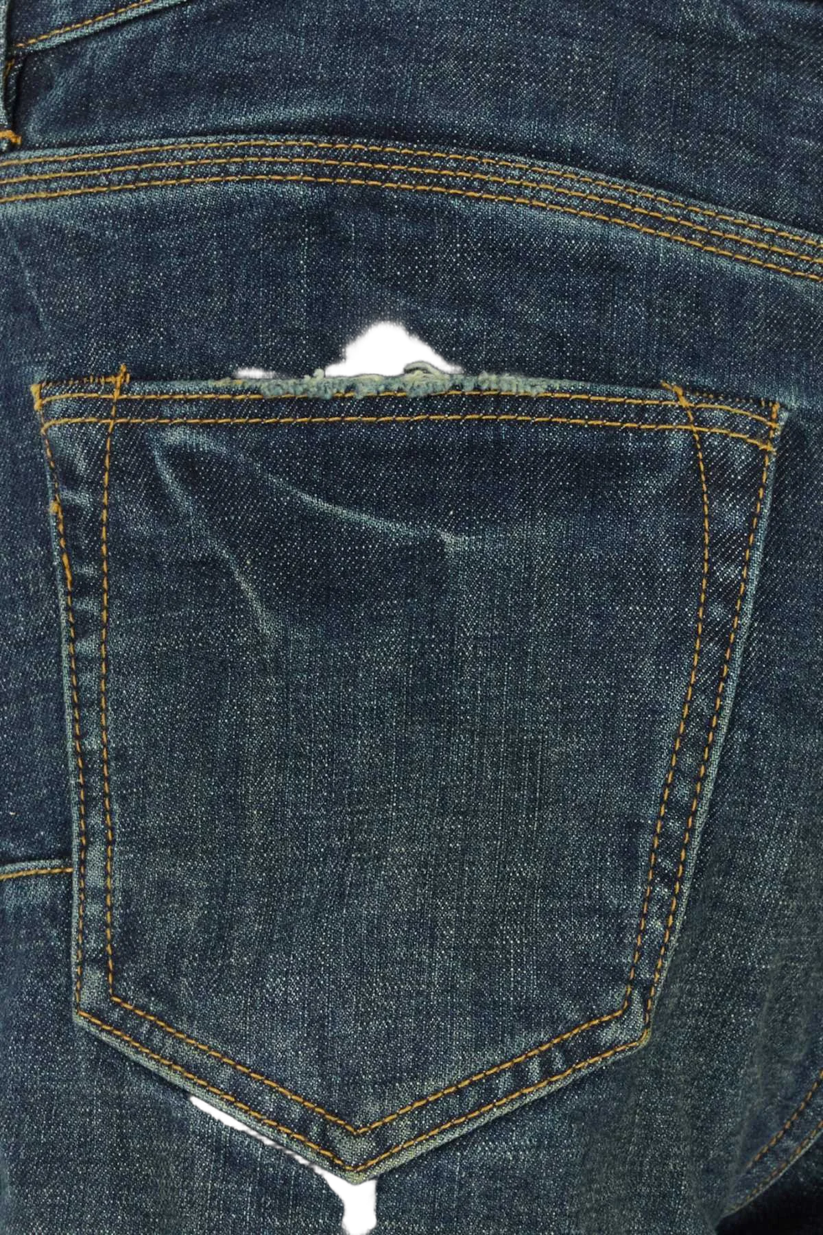 Purple Denim Dkindigo Jeans — Navy, view 3