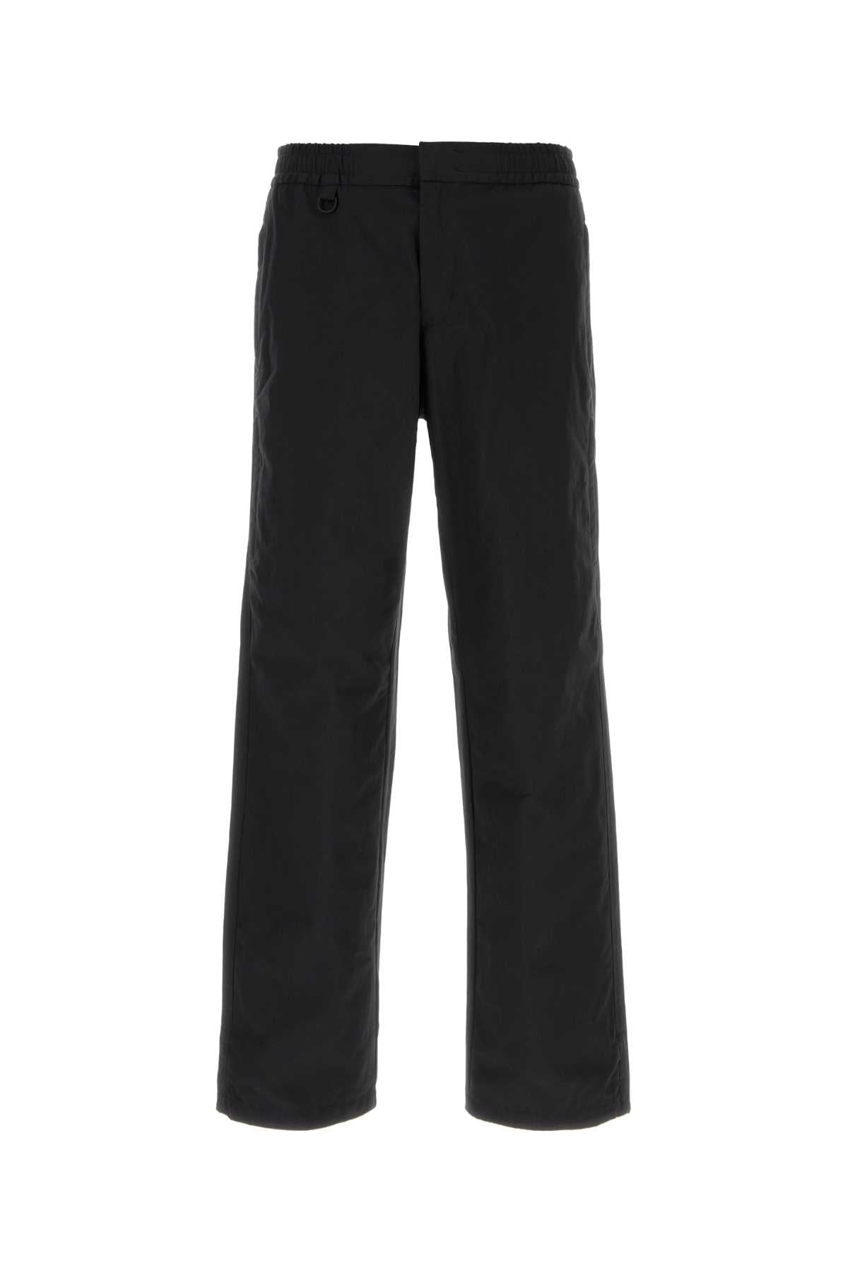 Herno Laminar Cotton-Nylon Blend Trousers — Black by Herno Laminar