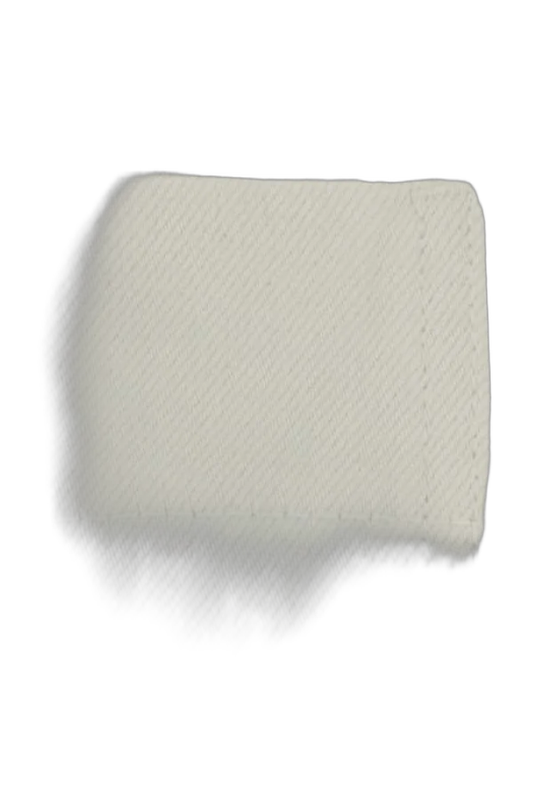 Lemaire High-Rise Cotton Jeans — White, view 3