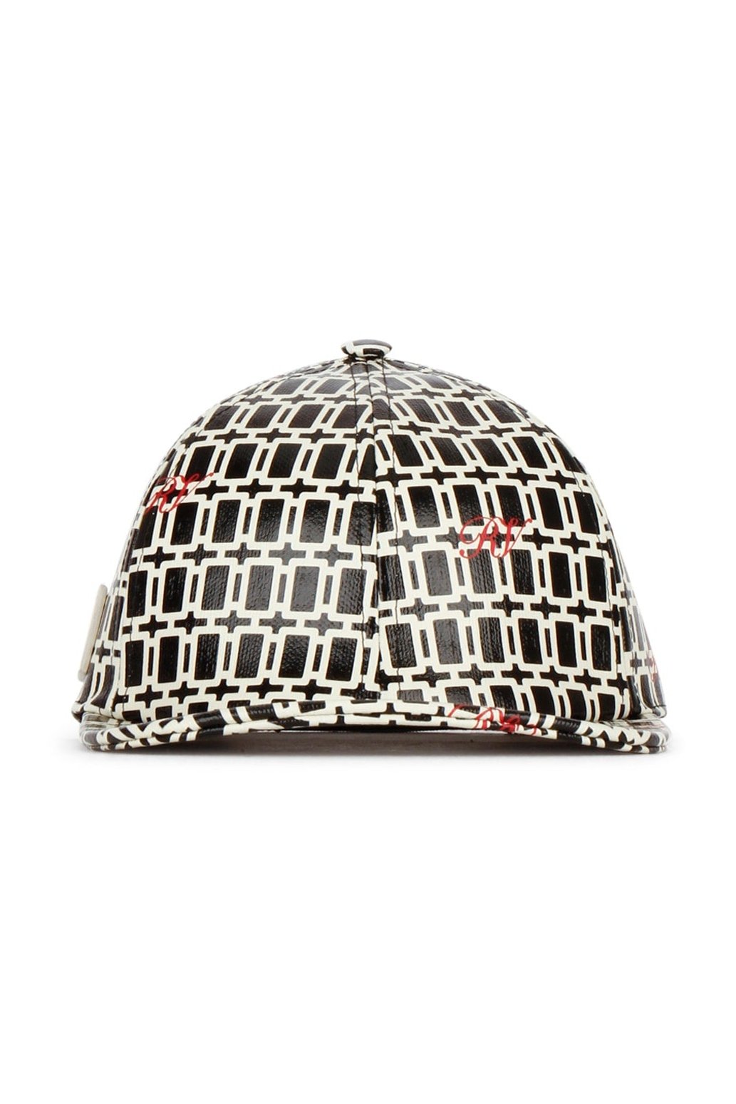 Roger Vivier REWH0020100DAO Geometric Jacquard Bucket Hat — Black by Roger Vivier