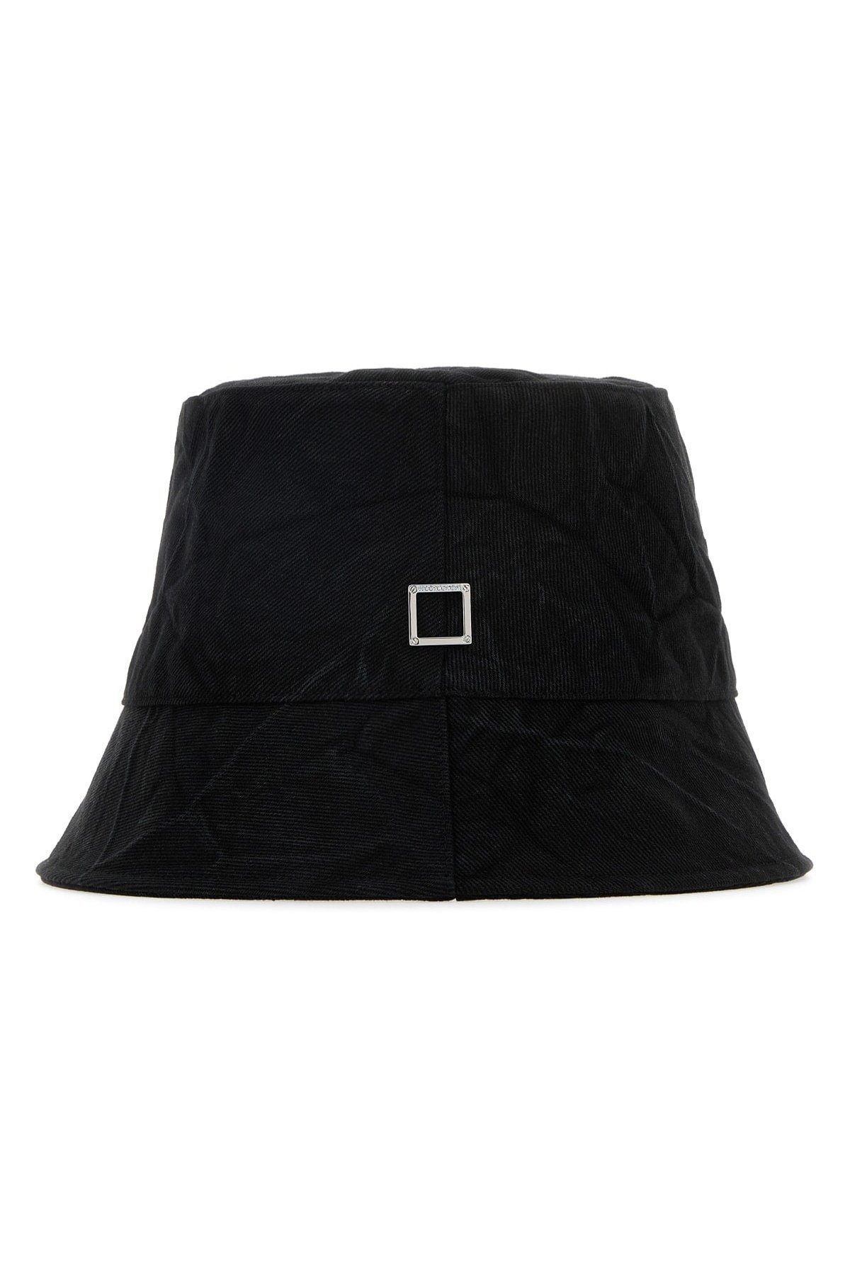 Wooyoungmi W233AC53 Cotton Bucket Hat — Black, view 3