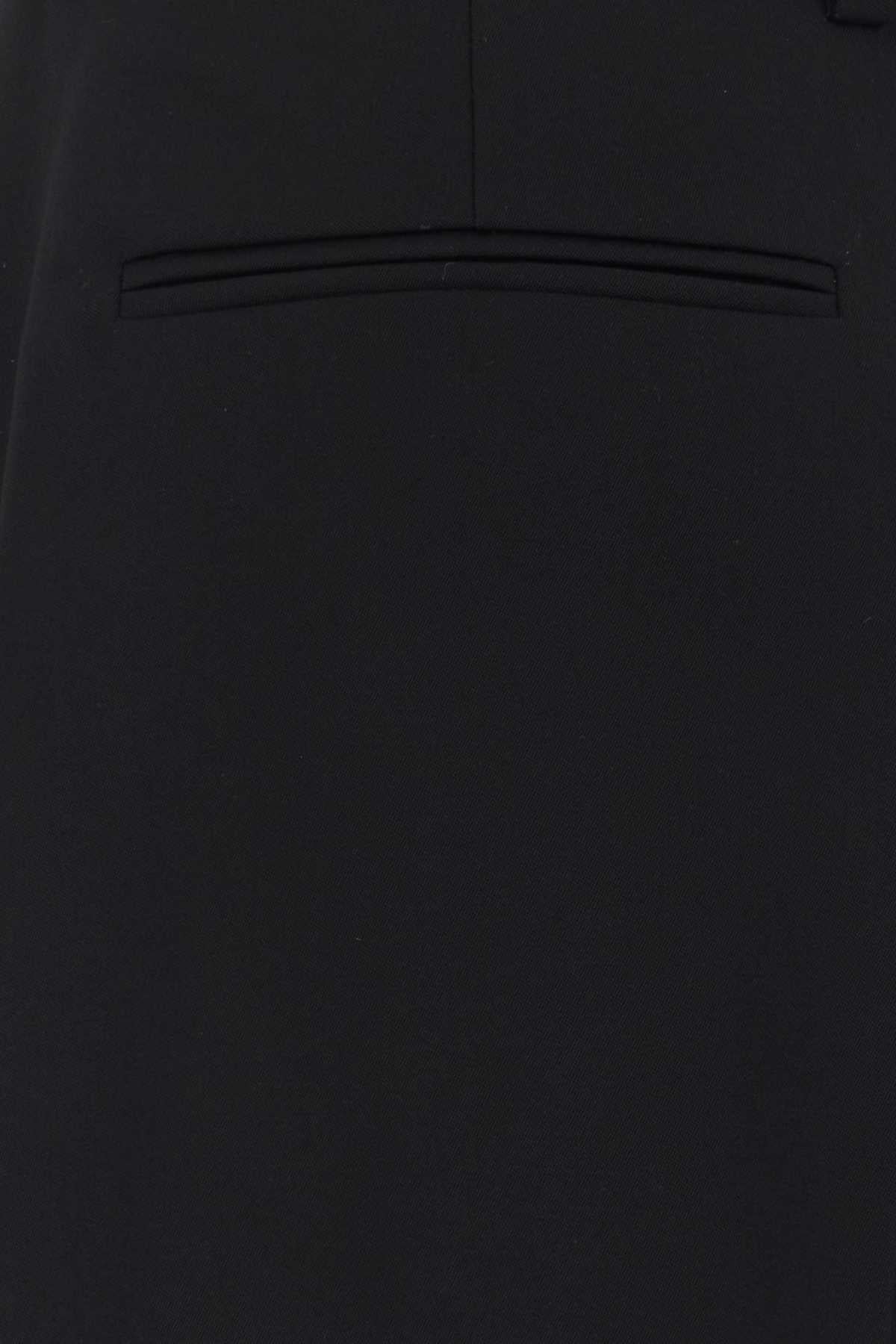 Lanvin Cotton Trousers — Black, view 3