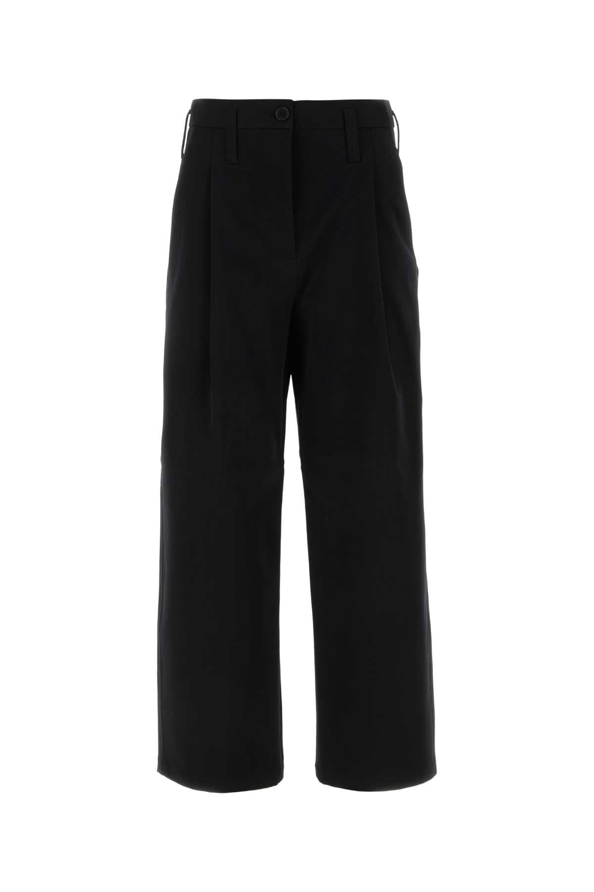 Philosophy Di Lorenzo Serafini Cotton Elastane Trousers — Black by Philosophy Di Lorenzo Serafini