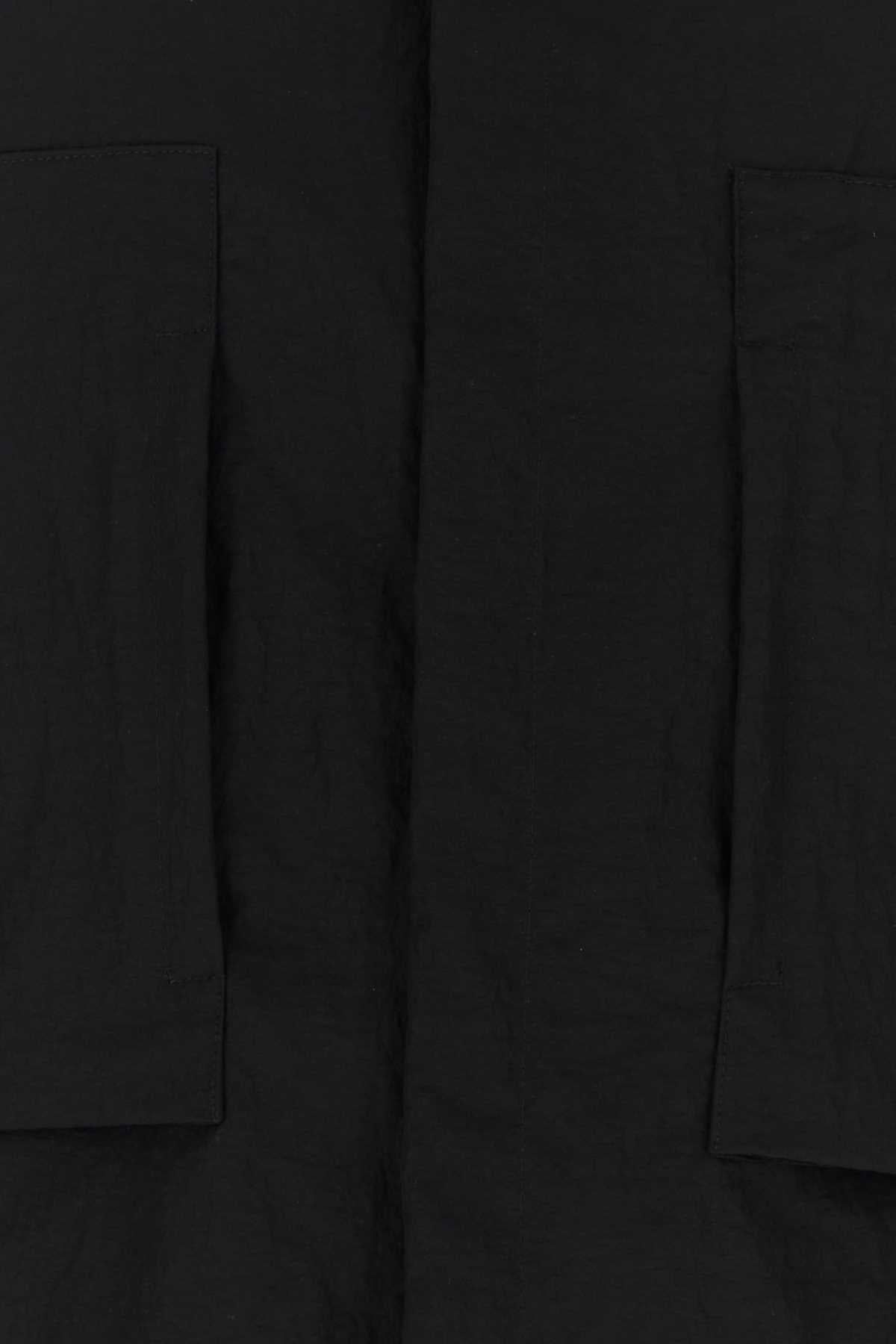 Herno Laminar Nylon Overshirt Jacket — Black, view 3