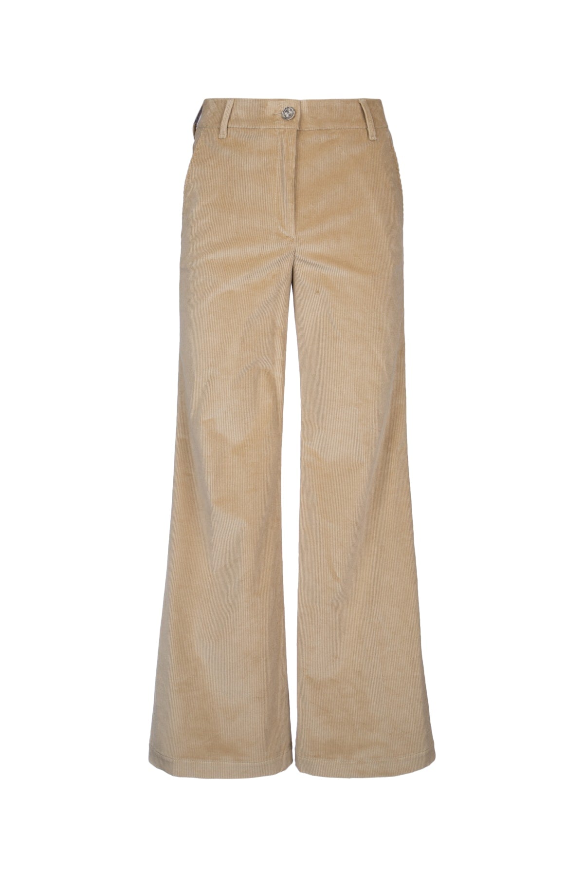 Jacob Cohen Cotton-Elastane Corduroy Trousers — Beige by Jacob Cohen
