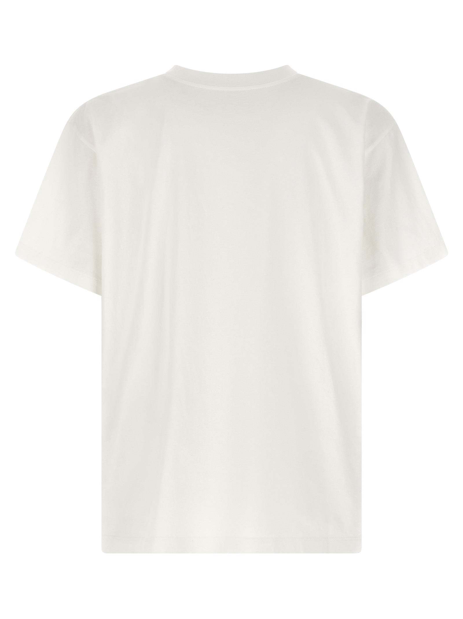 MM6 Maison Margiela Graphic Print Cotton T-Shirt — White, view 2