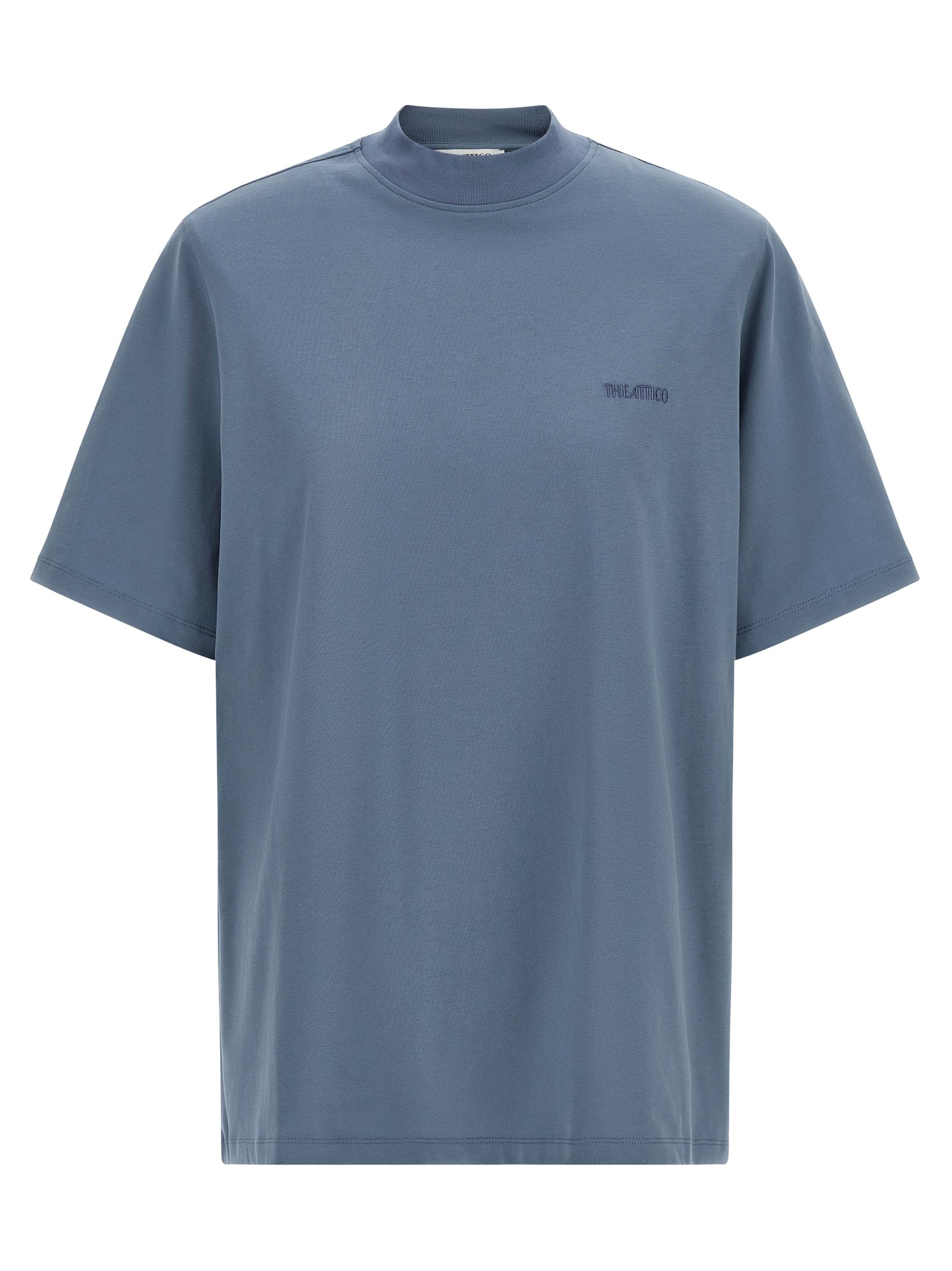 The Attico Cotton Jersey T-Shirt — Blue by The Attico