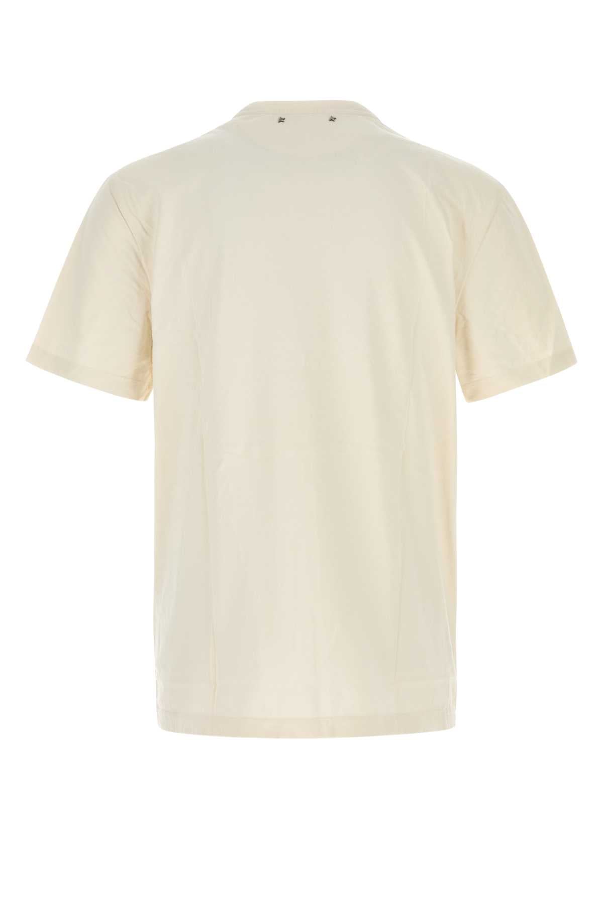 Golden Goose Deluxe Brand Heritage Club Graphic T-Shirt — White, view 2