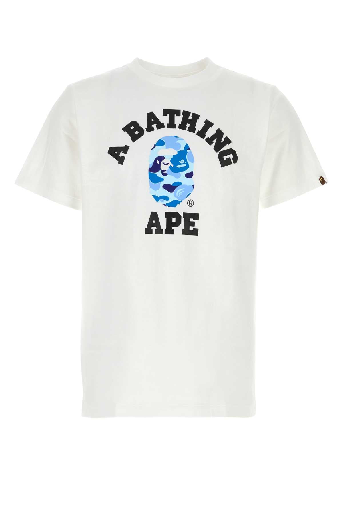 Bape Whxbl T-Shirt — White by Bape
