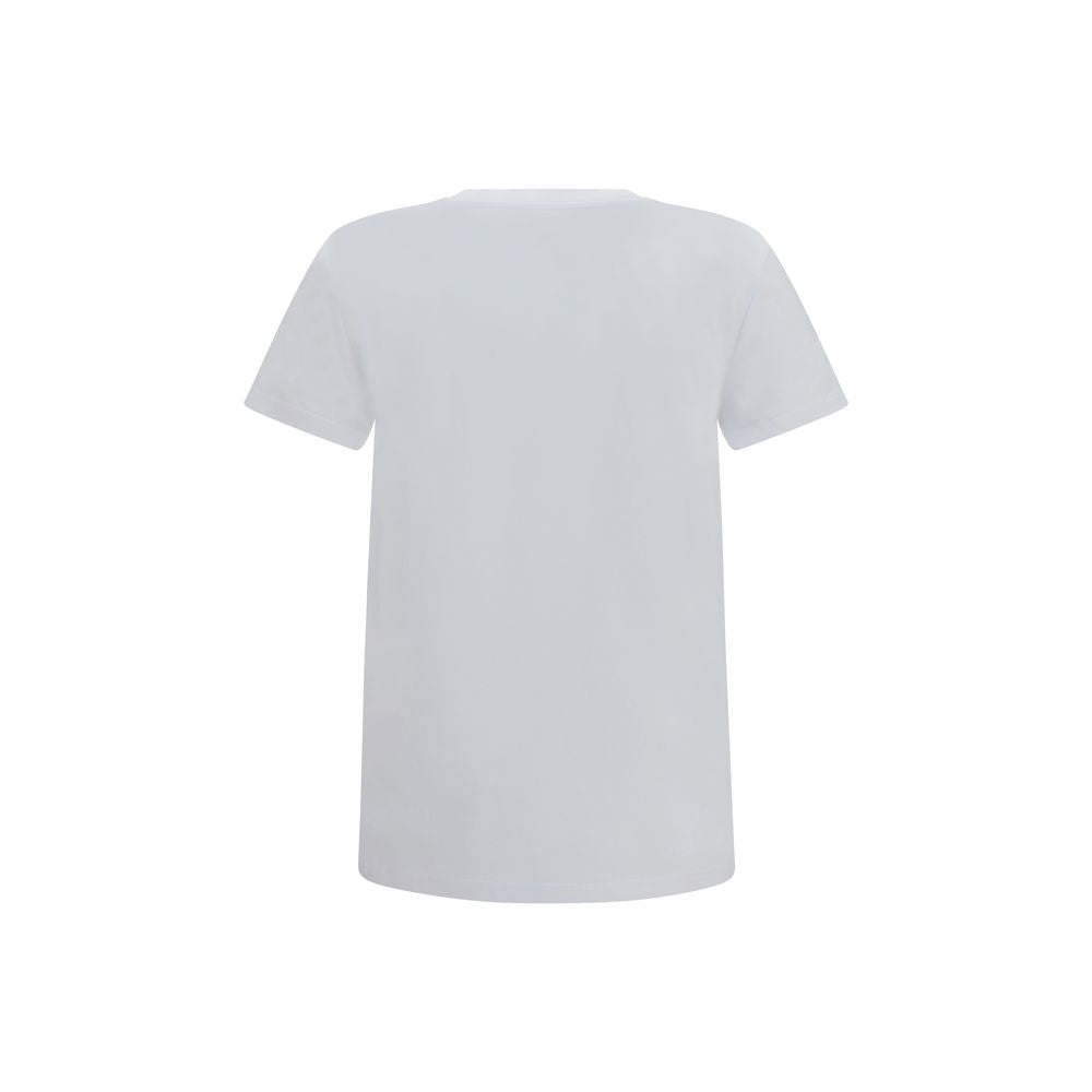 Max Mara Cotton T-Shirt — White, view 2