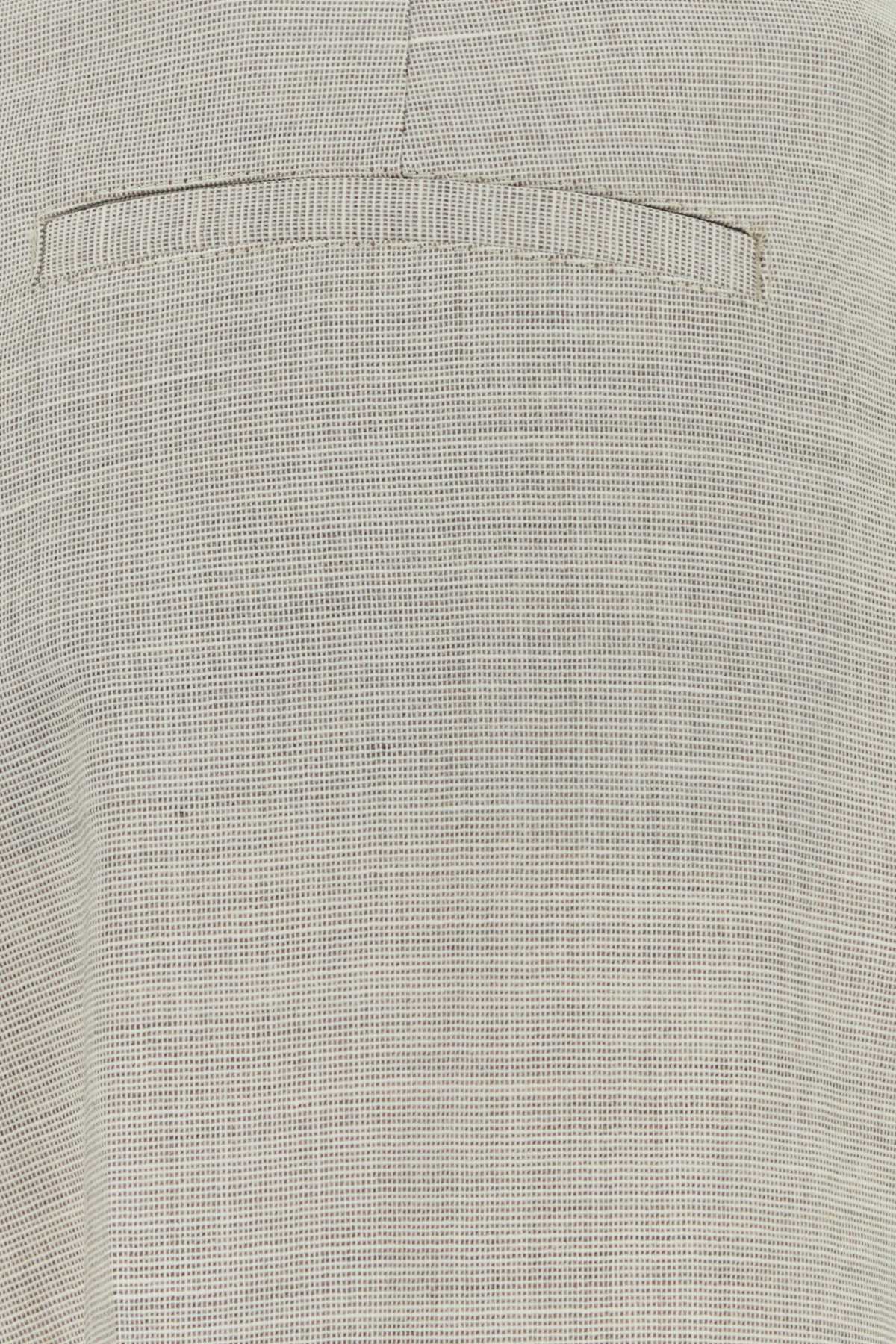 Philosophy Di Lorenzo Serafini Virgin Wool Blend Trousers — Beige, view 3