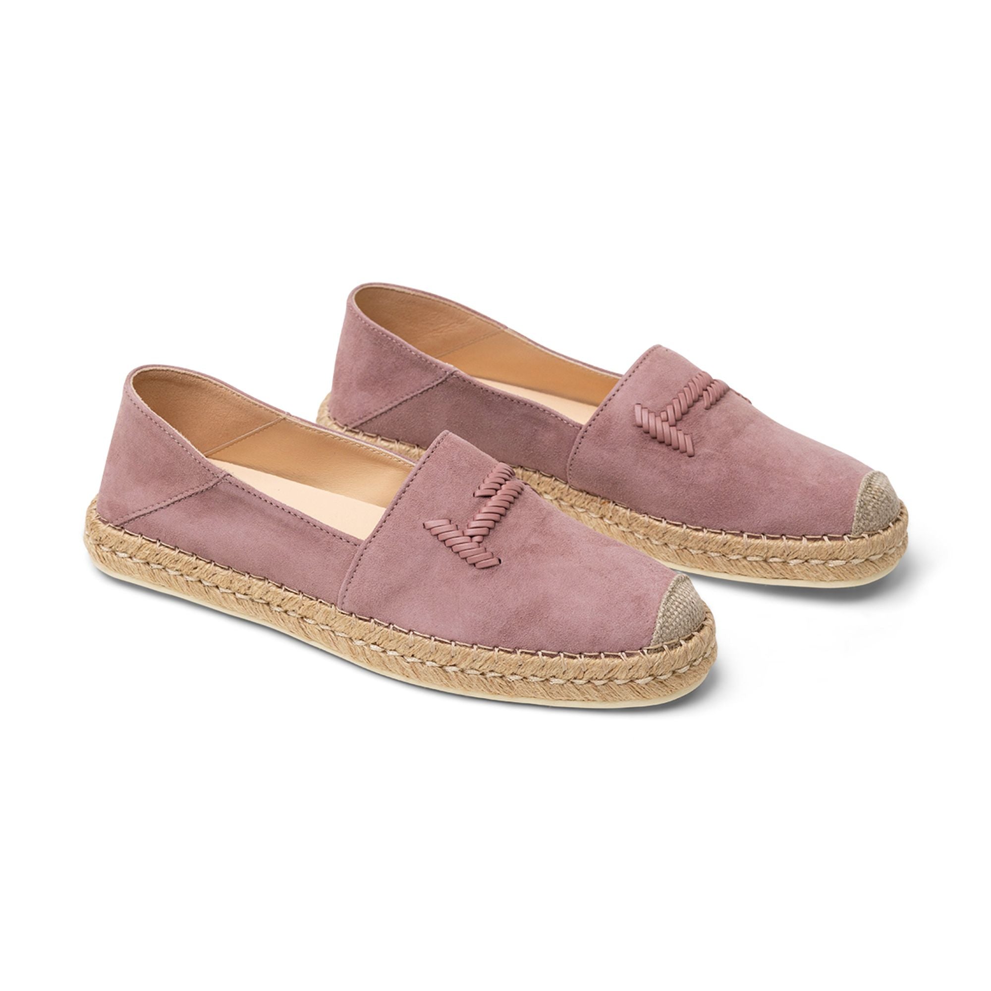 Tod's Suede Espadrille — Pink, view 4