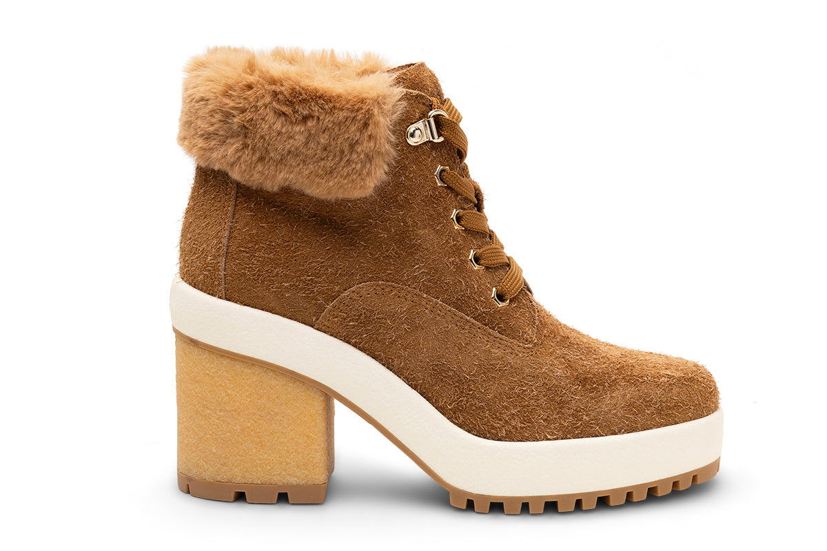 Hogan H475 Ankle Boot — Beige by Hogan
